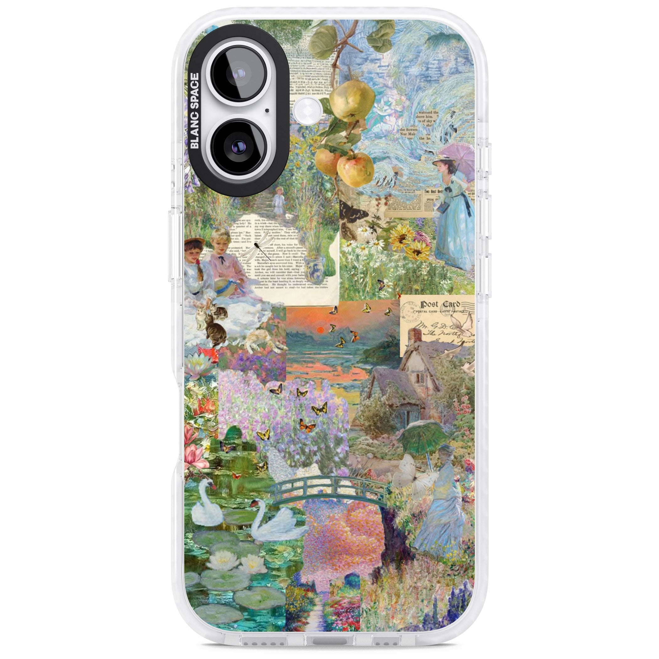 Artful Spring iPhone 17 Impact Pro Clear Phone Case