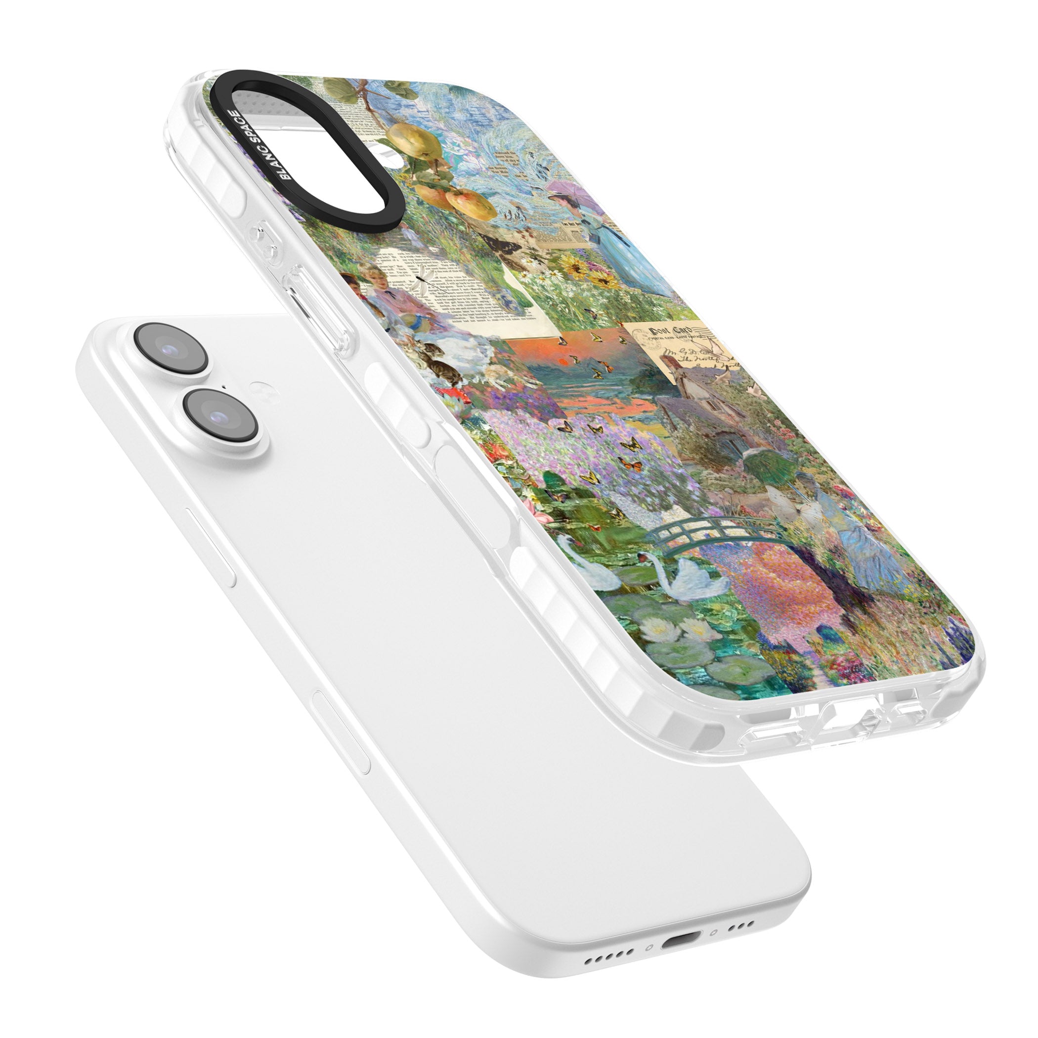 Artful Spring iPhone 17 Impact Pro Clear Phone Case Colours
