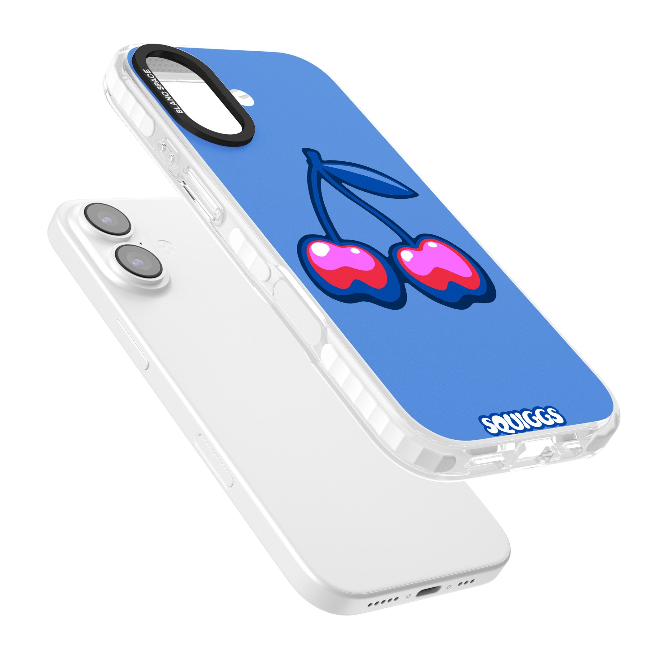 Cherry Bomb iPhone 17 Impact Pro Clear Phone Case Colours