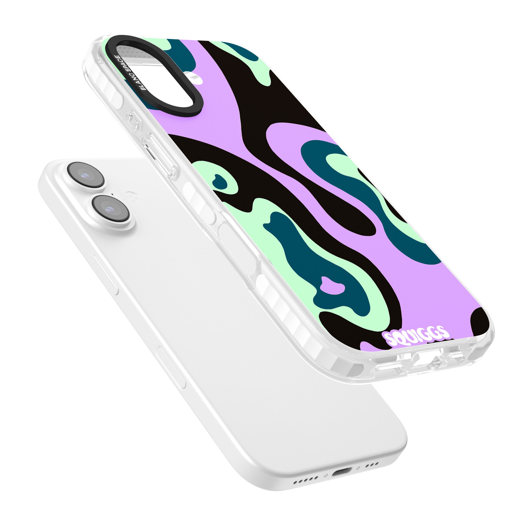 Purple River iPhone 17 Impact Pro Clear Phone Case Colours