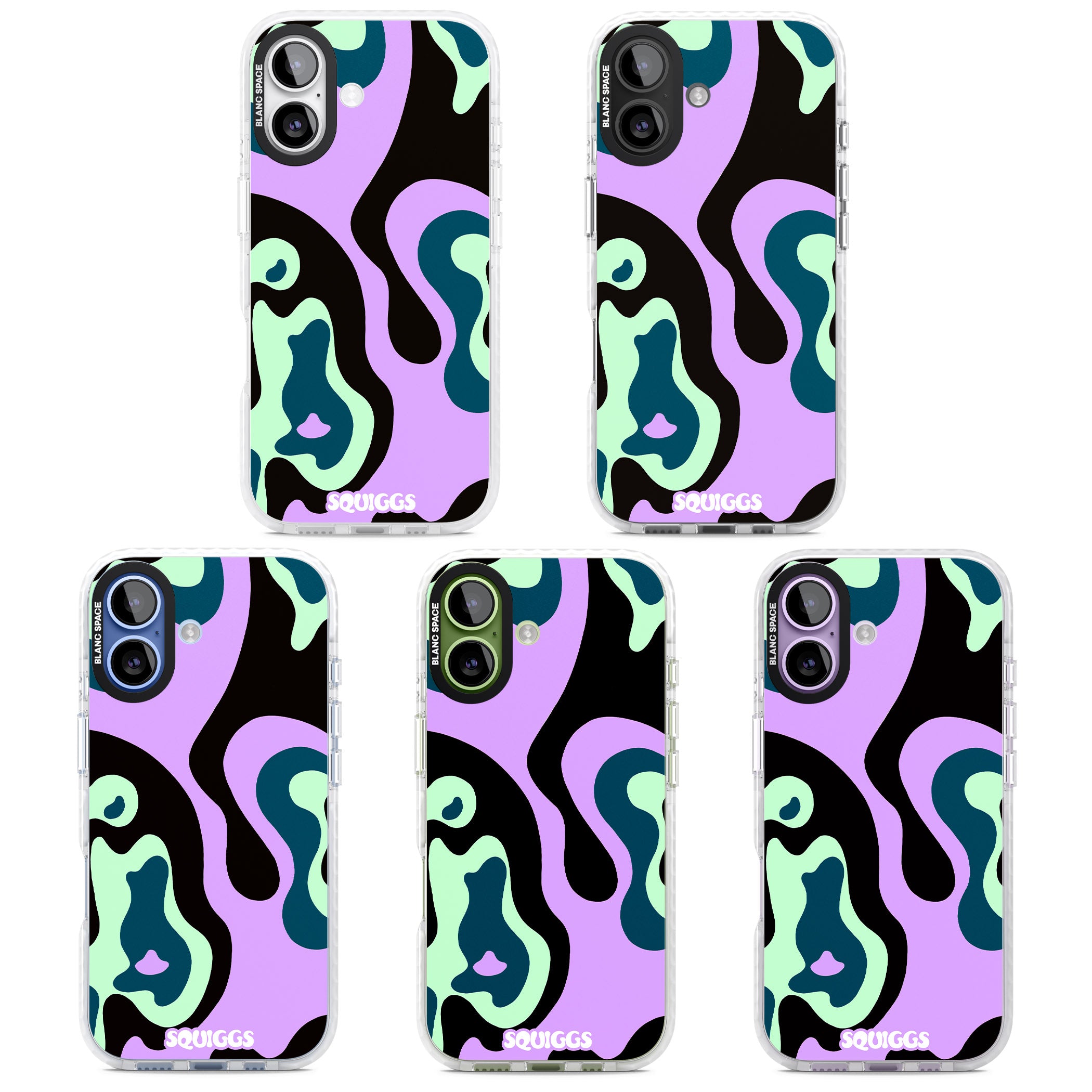 Purple River iPhone 17 Impact Pro Clear Phone Case APT Impact Protection