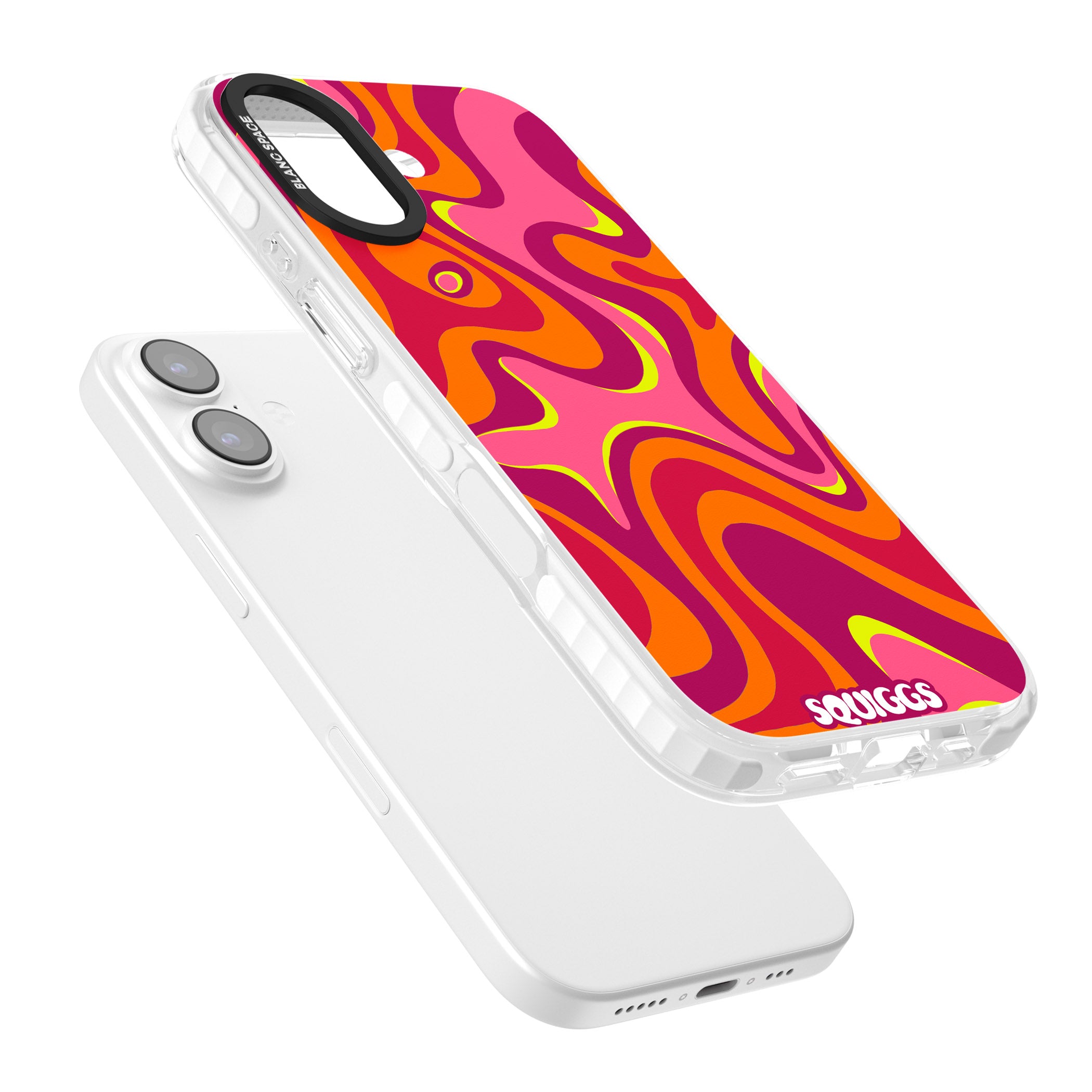 Hot Lava iPhone 17 Impact Pro Clear Phone Case Colours