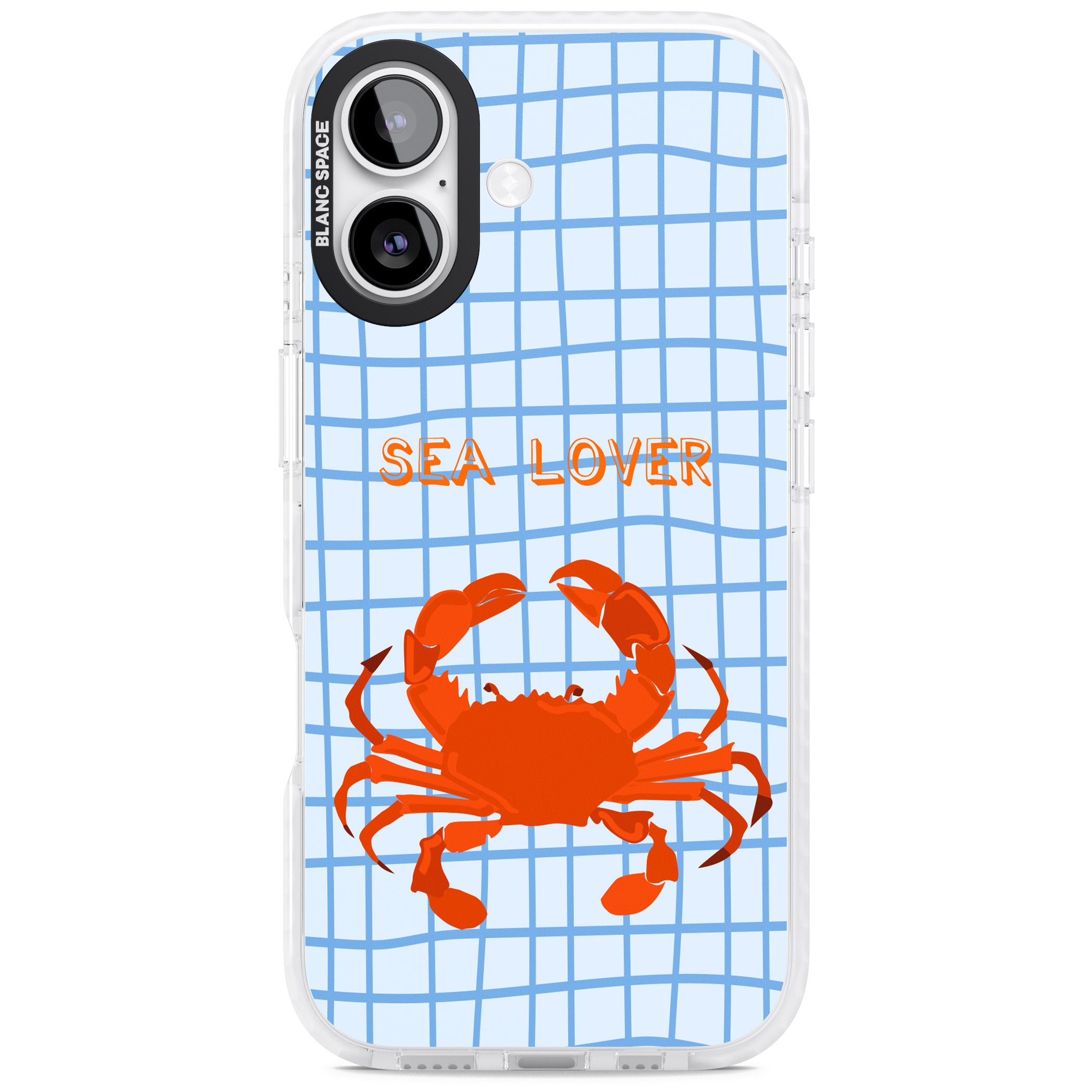 Sea Lover iPhone 17 Impact Pro Clear Phone Case