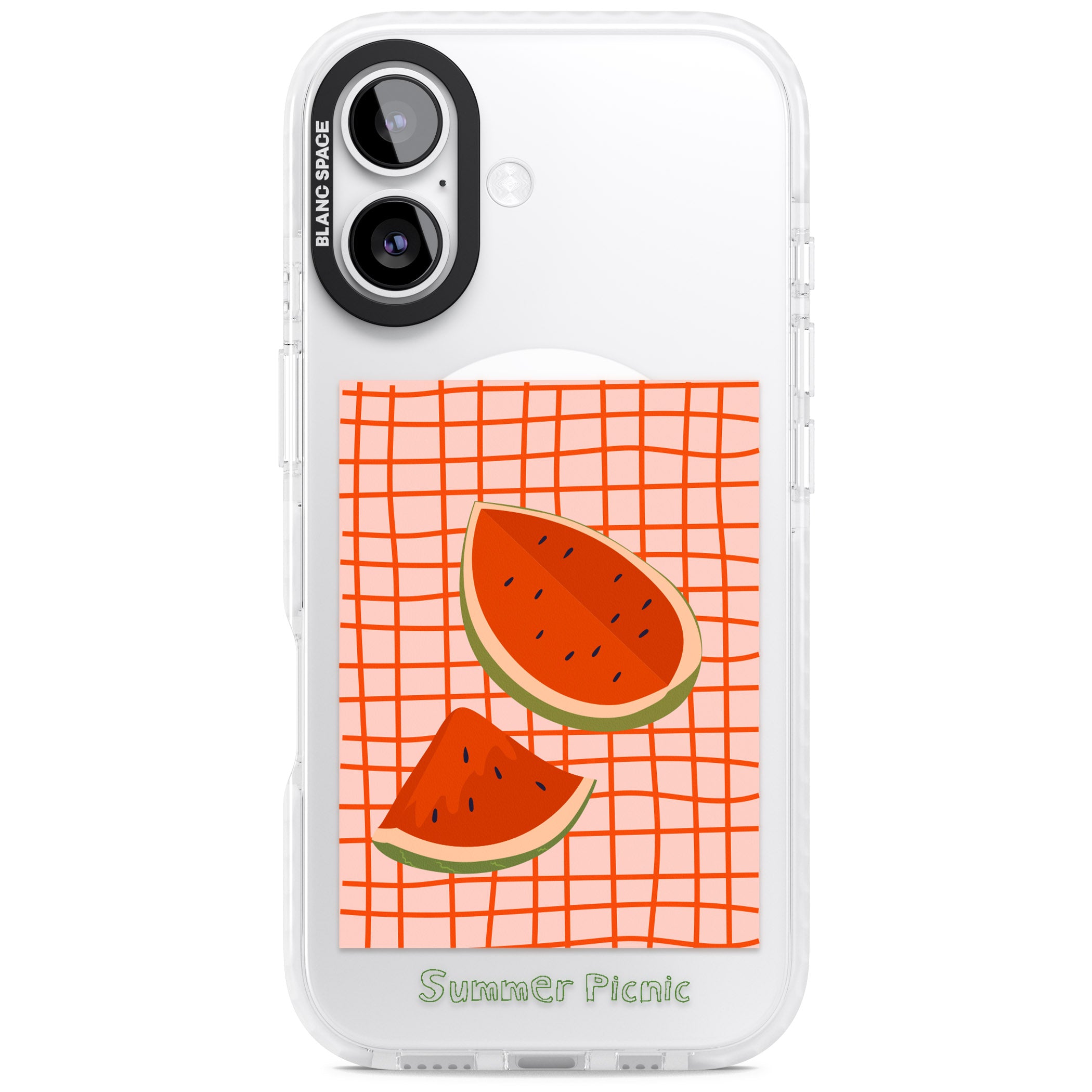 Summer Picnic iPhone 17 Impact Pro Clear Phone Case