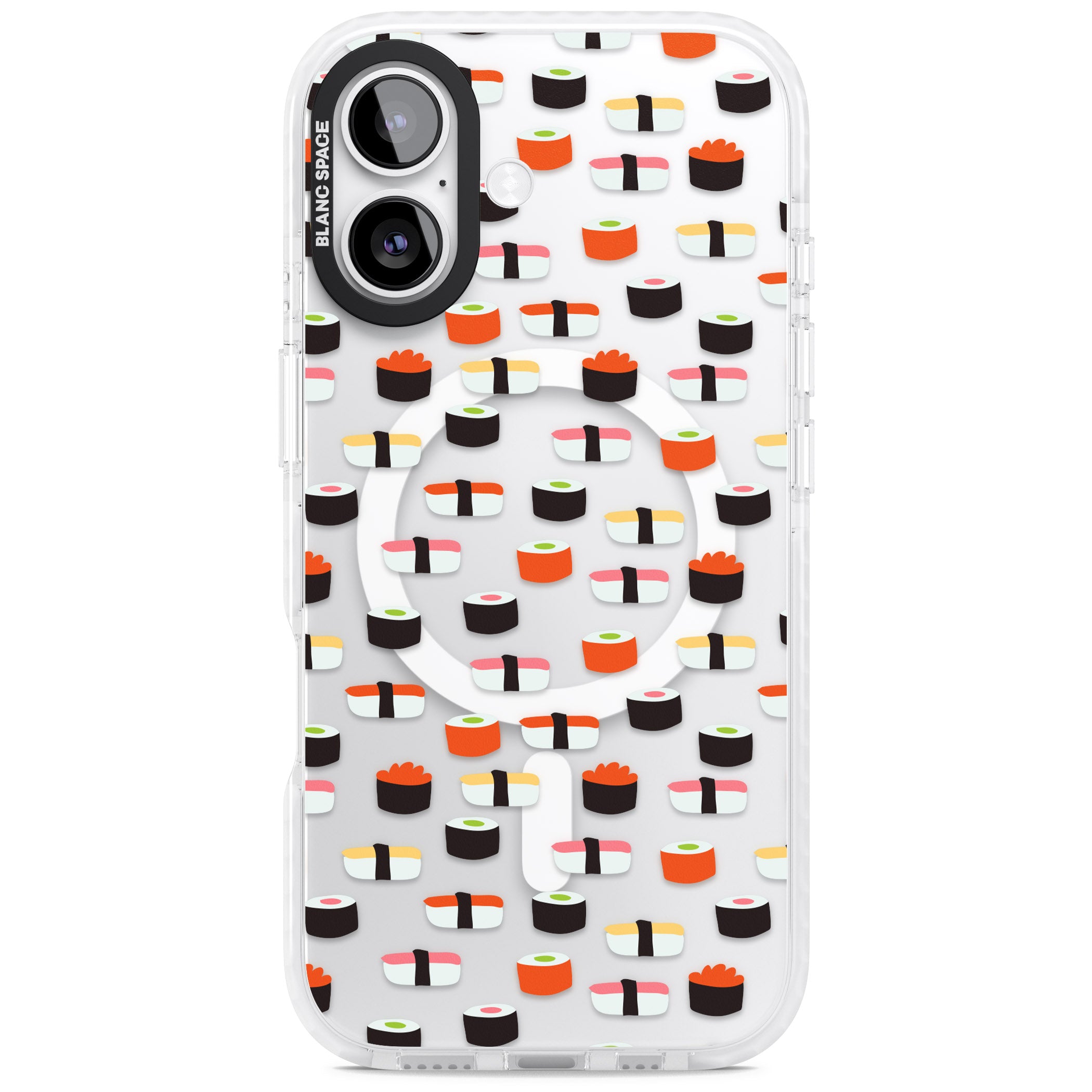 Sushi Pop iPhone 17 Impact Pro Clear Phone Case