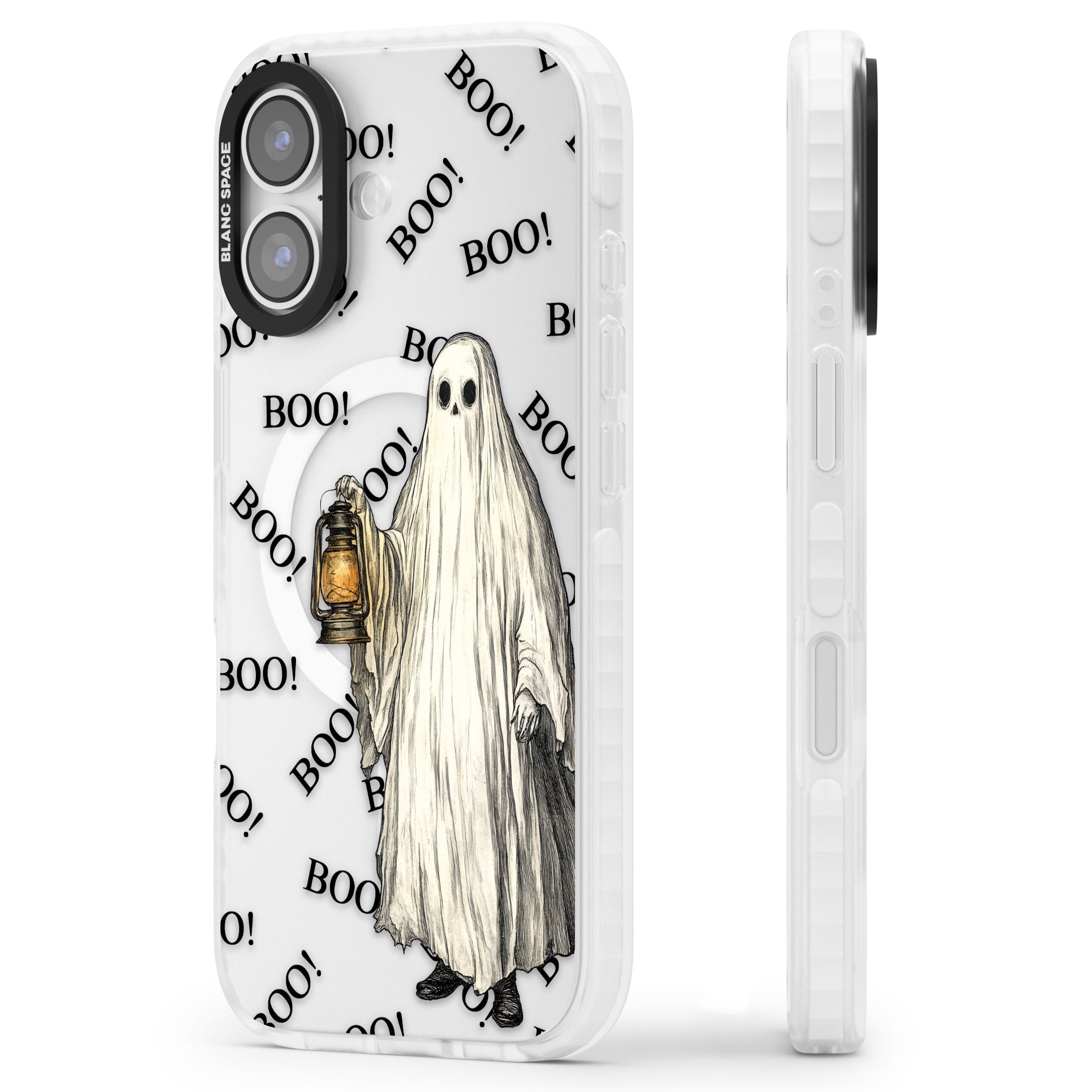 Light The Way iPhone 17 Impact Pro Clear Phone Case Side Profile