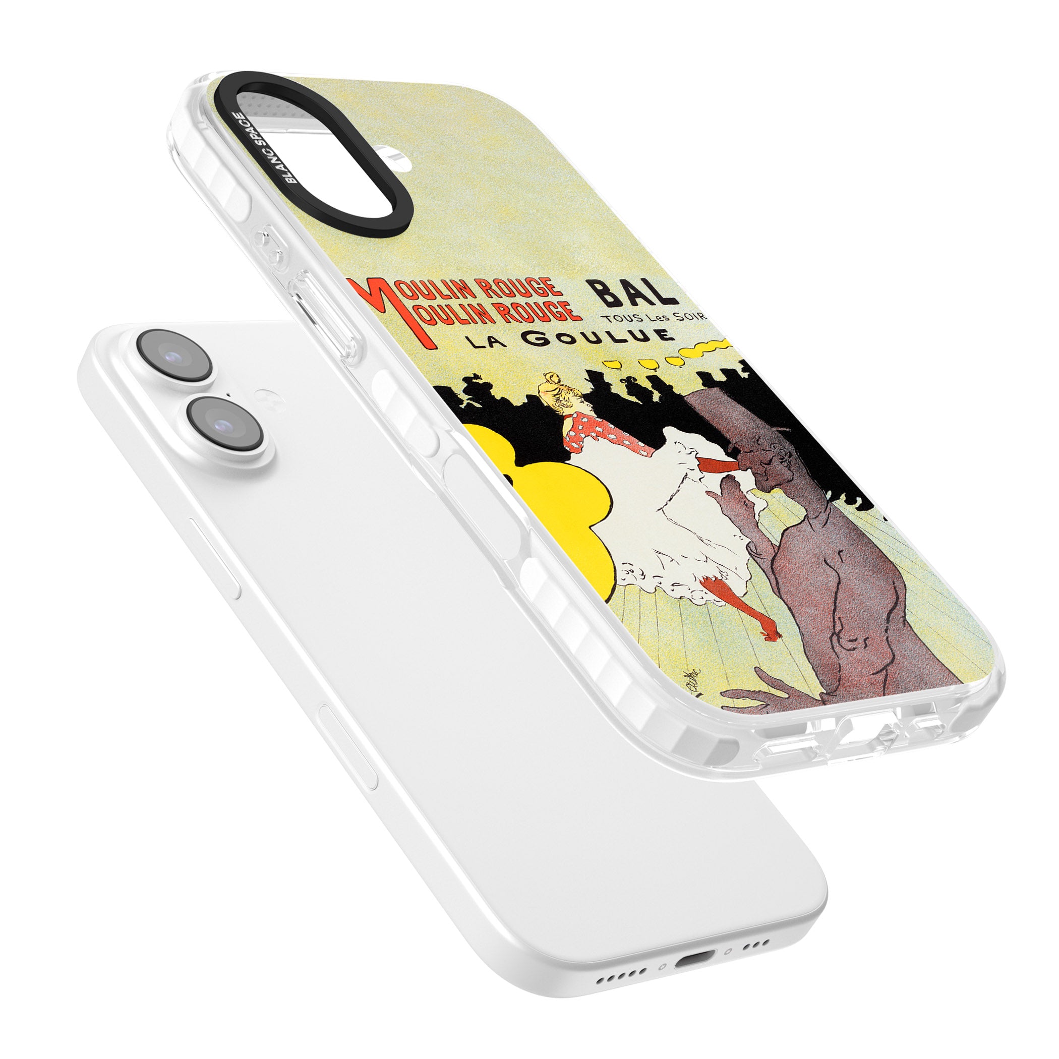 Moulin Rouge Poster iPhone 17 Impact Pro Clear Phone Case Colours