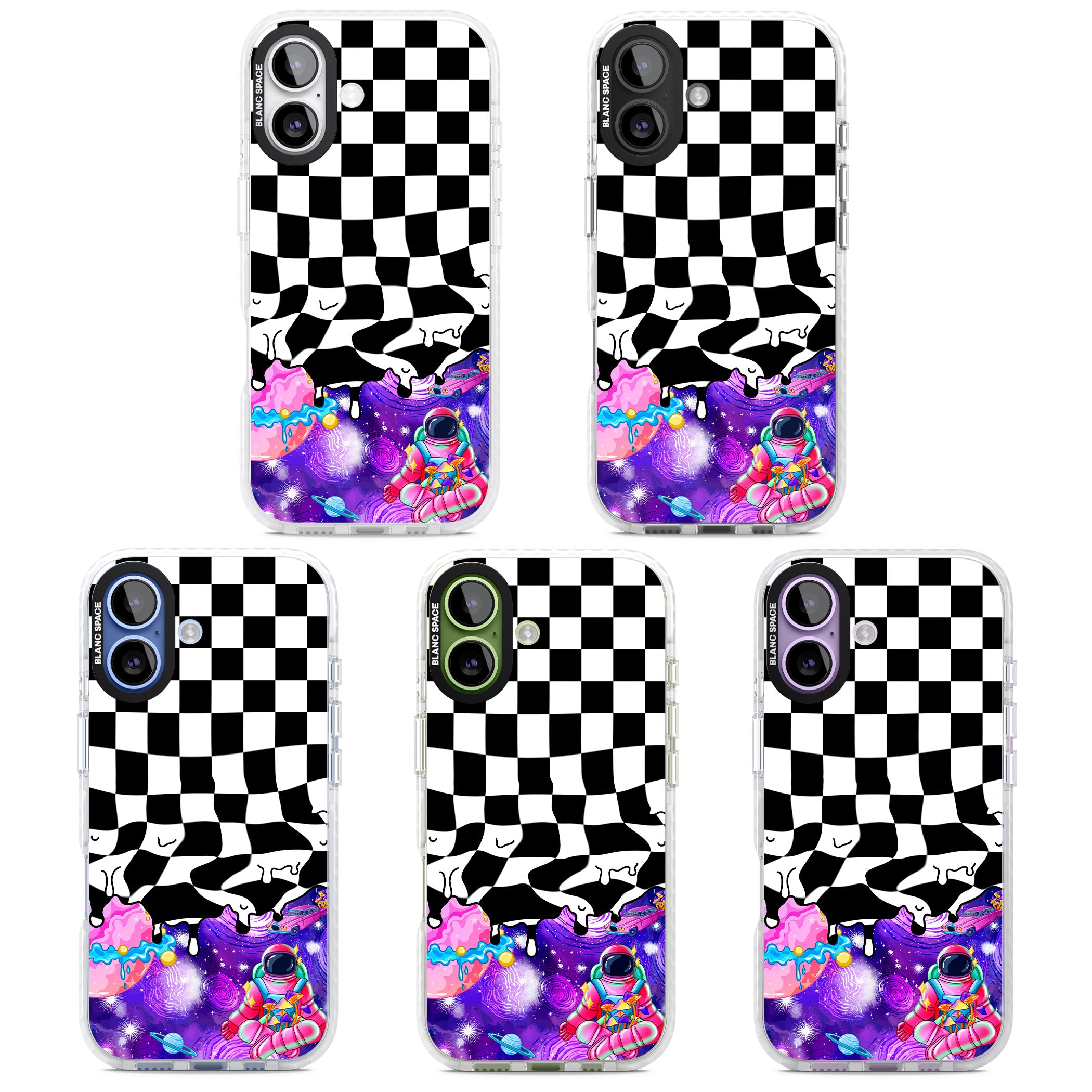 Washed Out iPhone 17 Impact Pro Clear Phone Case APT Impact Protection