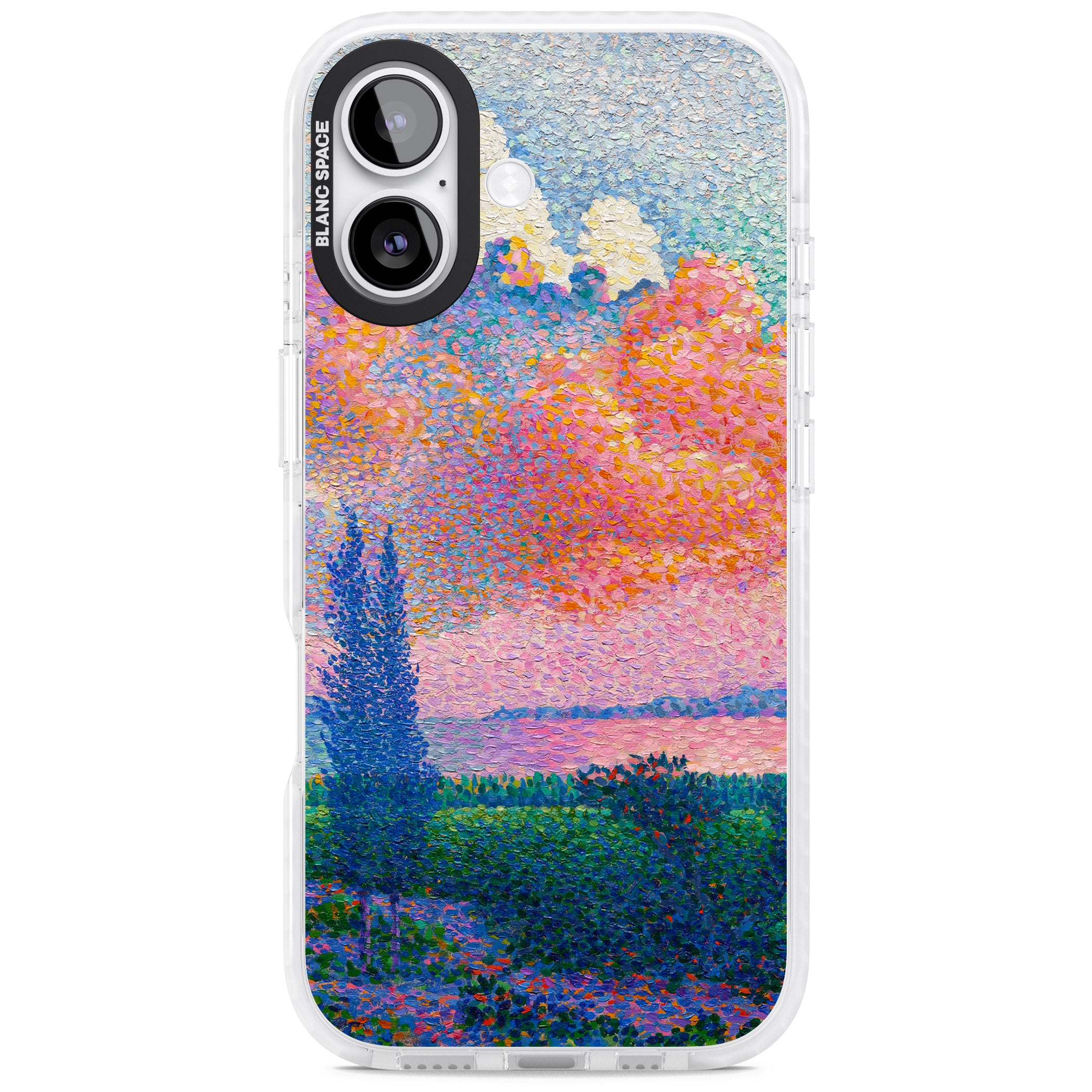 The Pink Cloud iPhone 17 Impact Pro Clear Phone Case