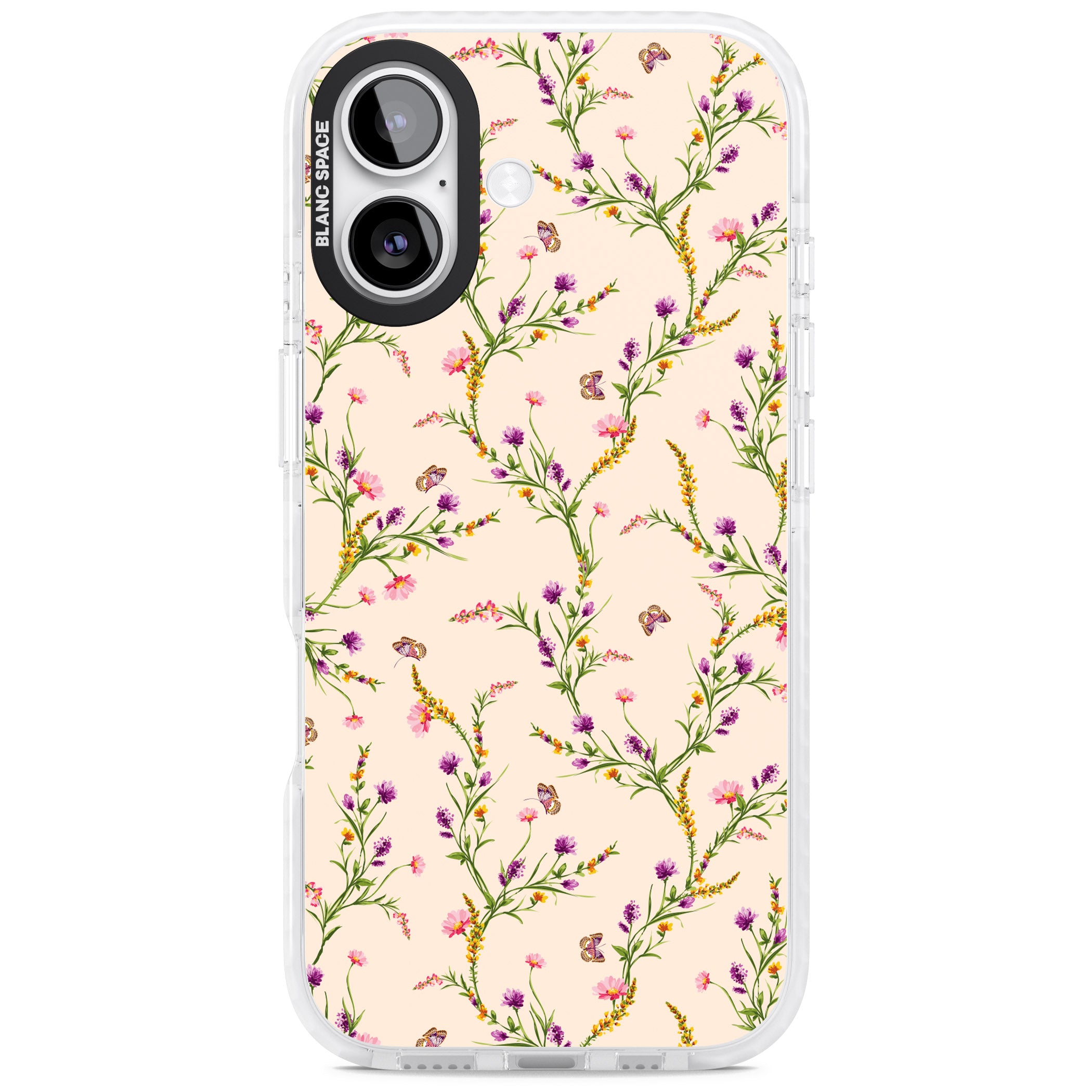 Meadow Wildflowers iPhone 17 Impact Pro Clear Phone Case