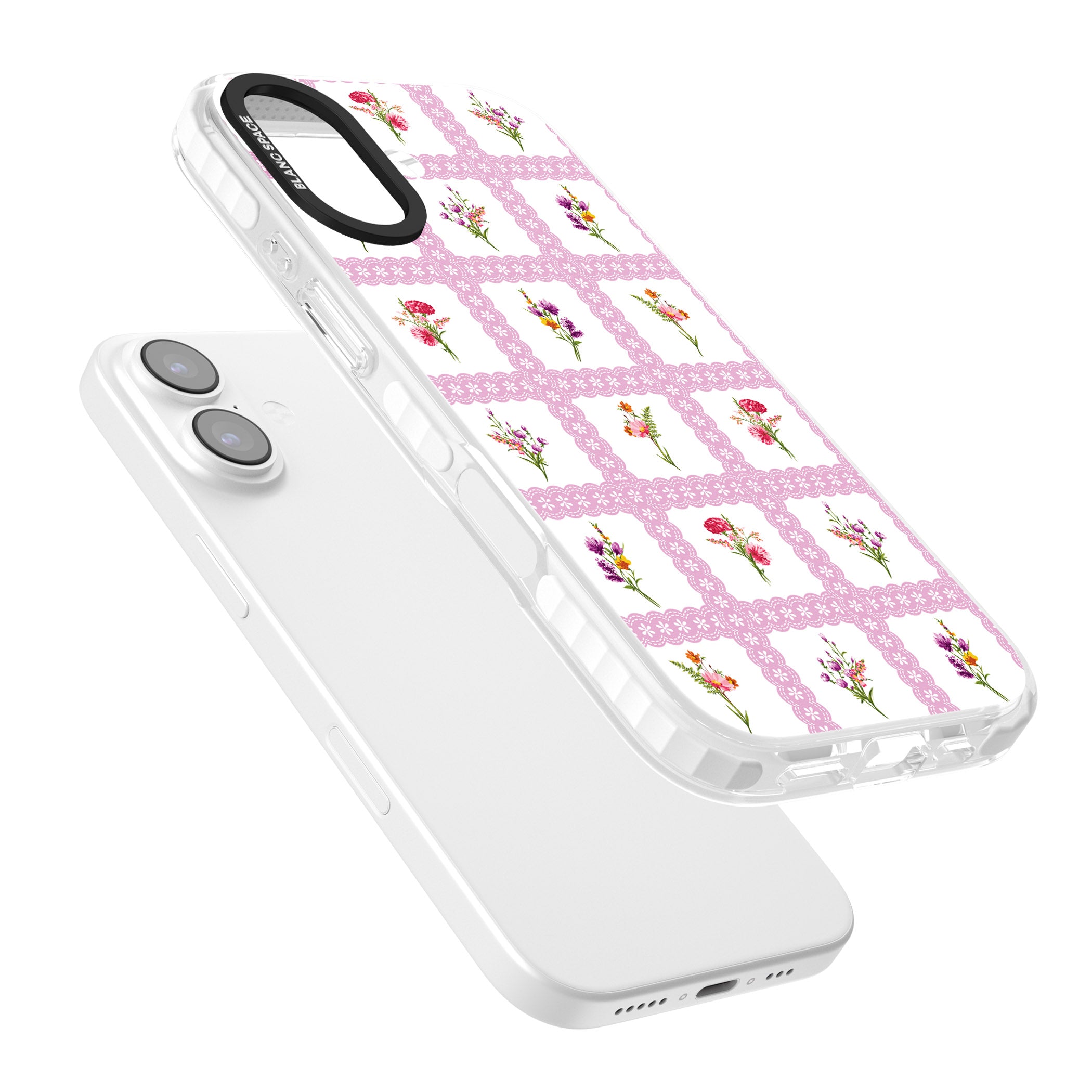 Wildflower Windows iPhone 17 Impact Pro Clear Phone Case Colours