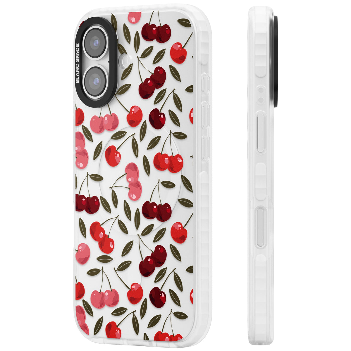 Cherry On Top iPhone 16 / iPhone 16 Plus / iPhone 17 Impact Clear Phone Case side