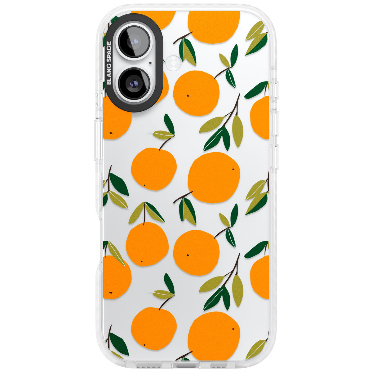 Citrus Grove iPhone 16 / iPhone 16 Plus / iPhone 17 Impact Clear Phone Case front