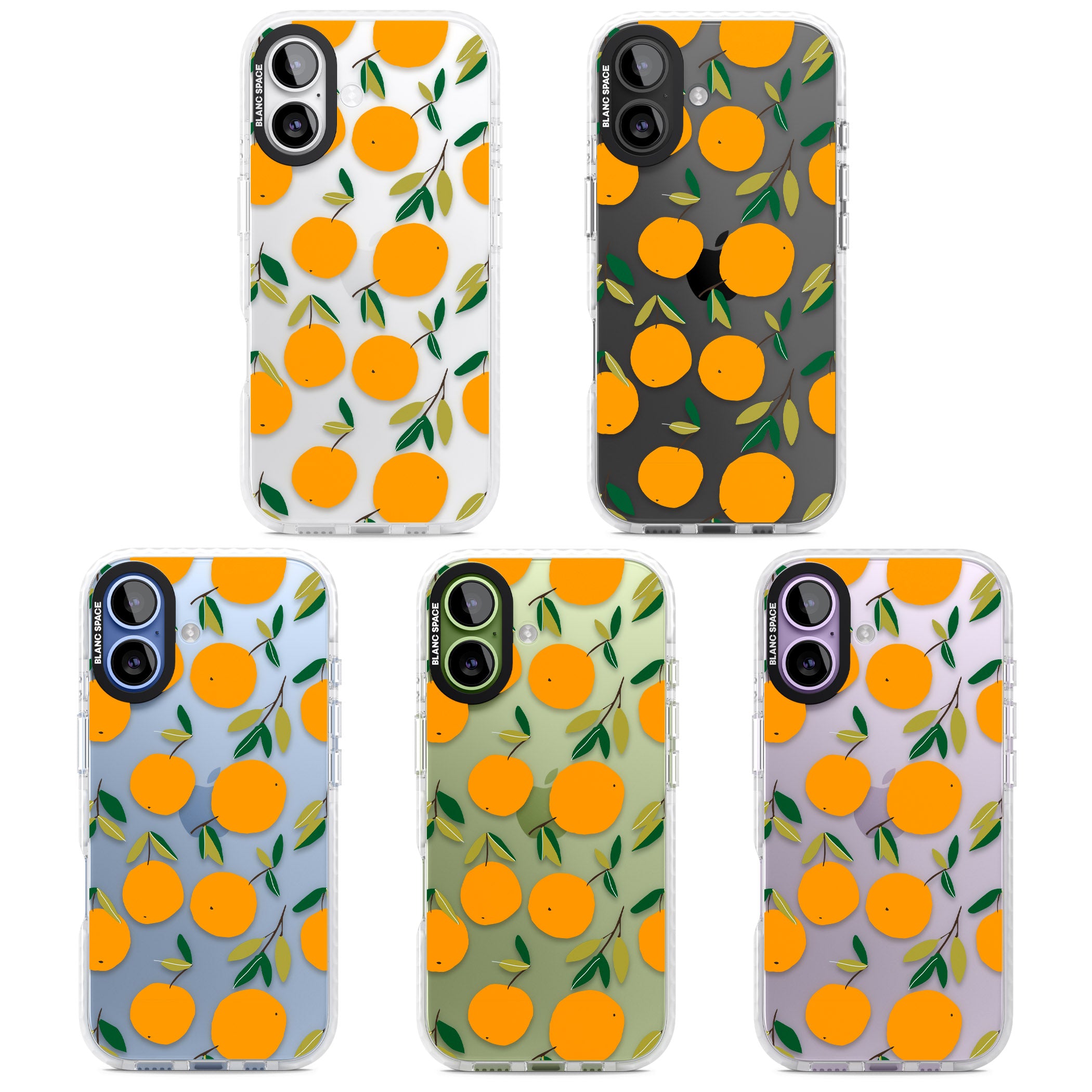 Citrus Grove iPhone 17 Impact Clear Phone Case APT Impact Protection