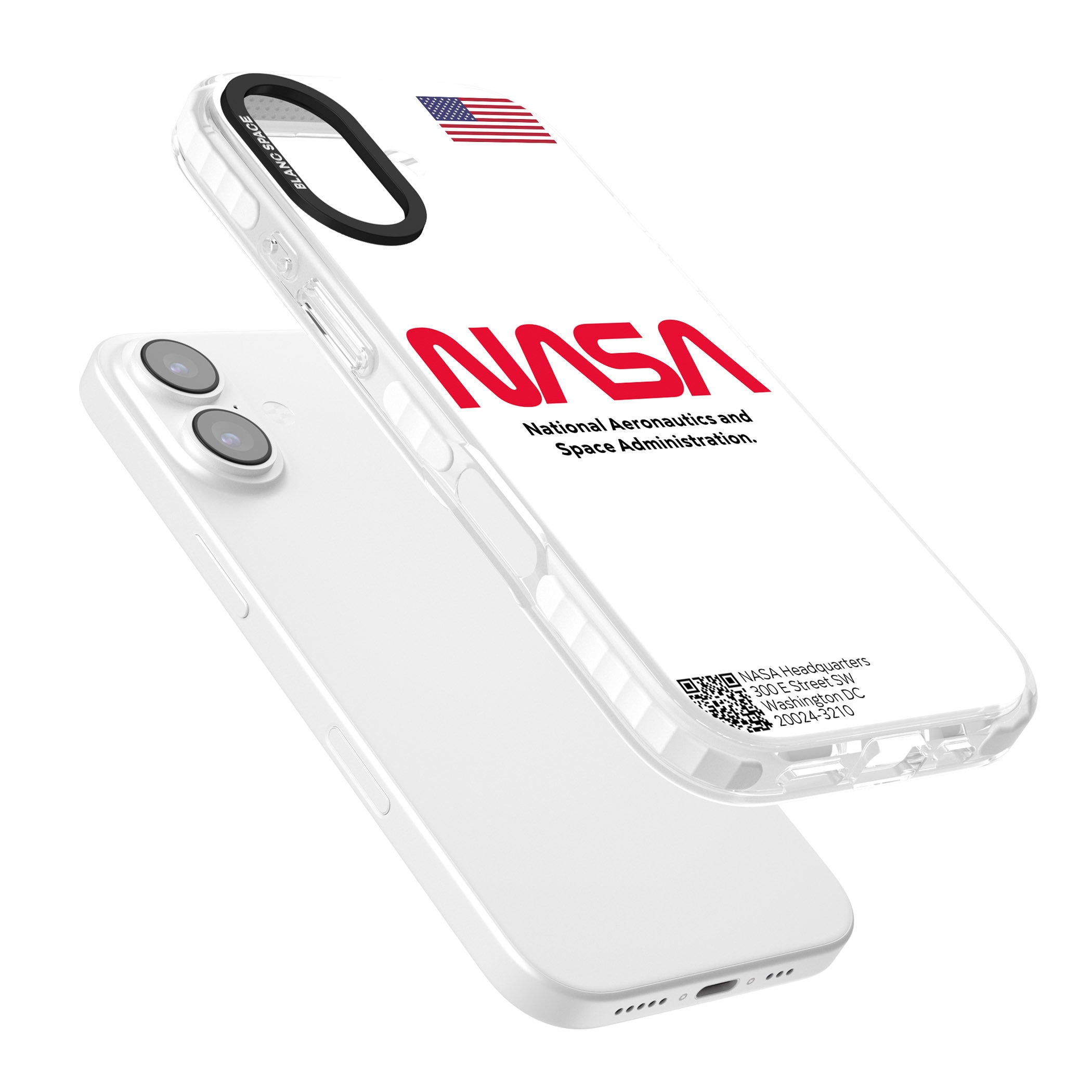 Nasa The Worm iPhone 17 Impact Clear Phone Case Colours