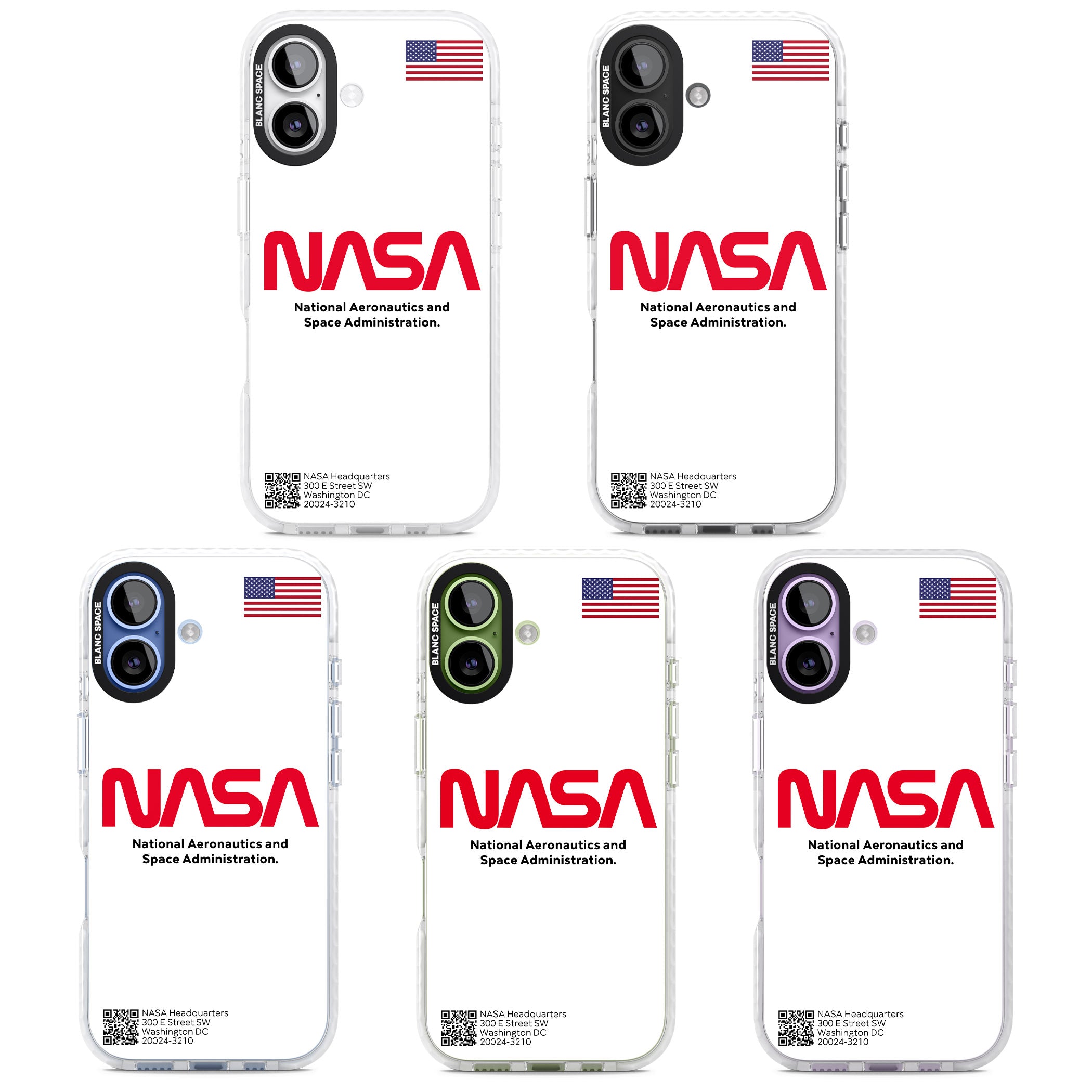 Nasa The Worm iPhone 17 Impact Clear Phone Case APT Impact Protection