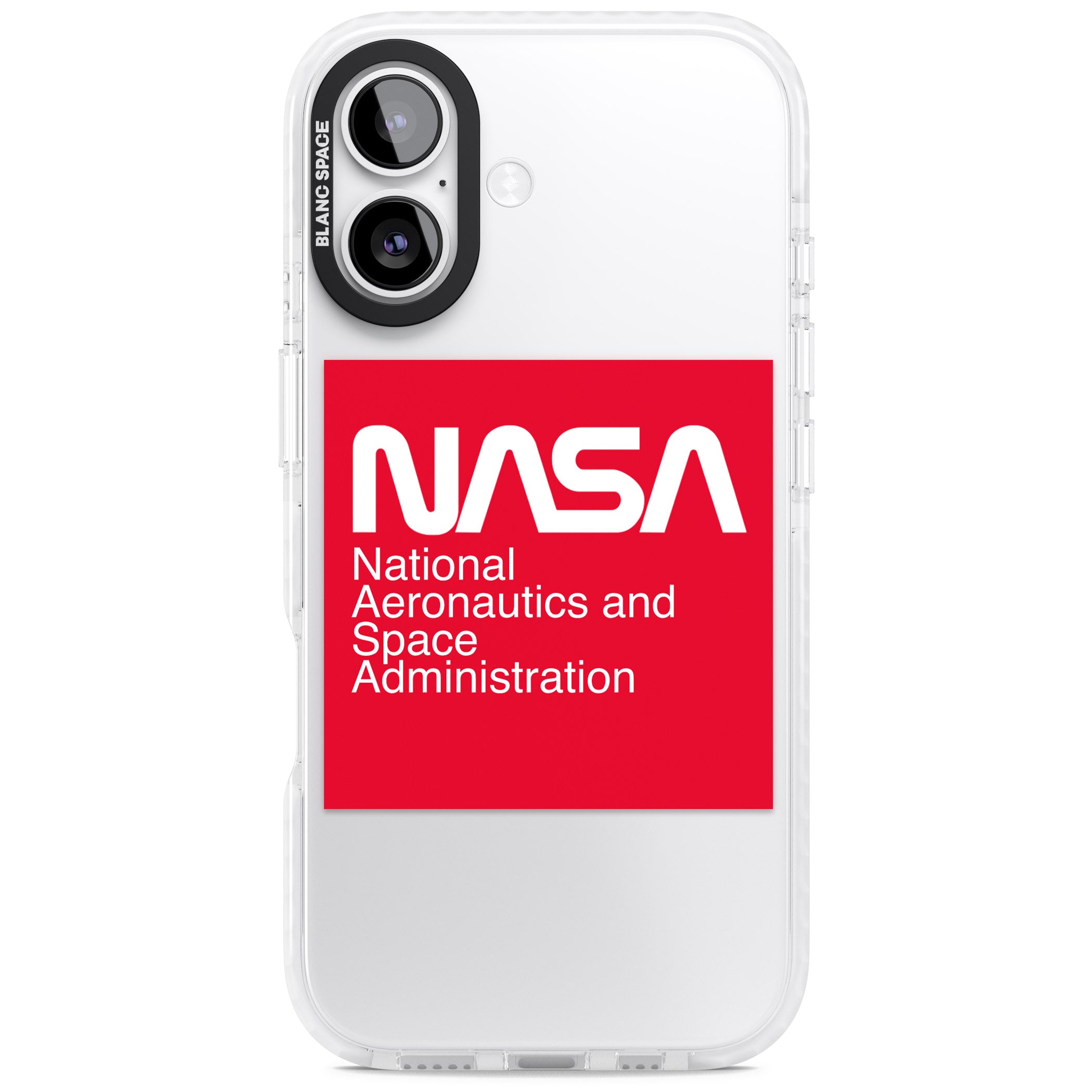 Nasa The Worm Box iPhone 17 Impact Clear Phone Case