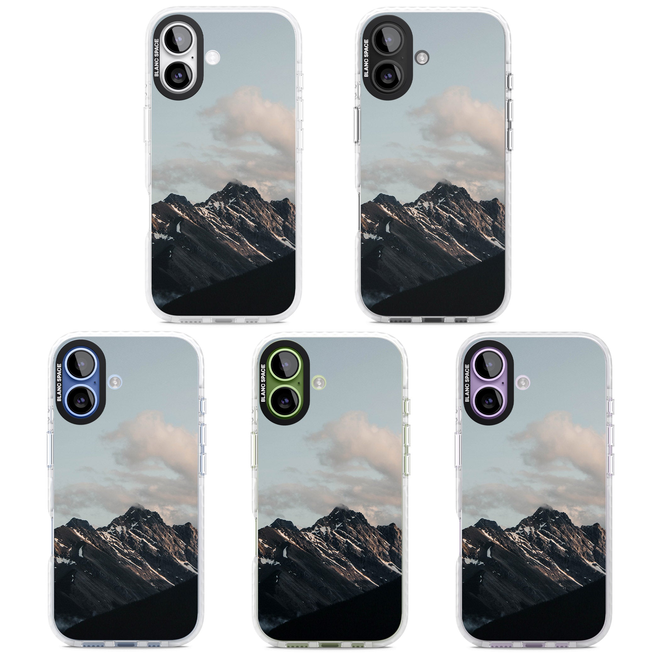 Twilight Mountain iPhone 17 Impact Clear Phone Case APT Impact Protection
