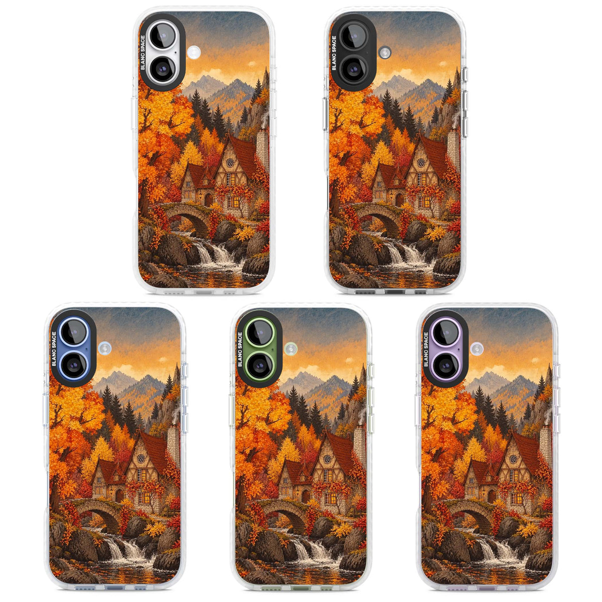 Auburn Cottage iPhone case | Black Impact case for iPhone 17