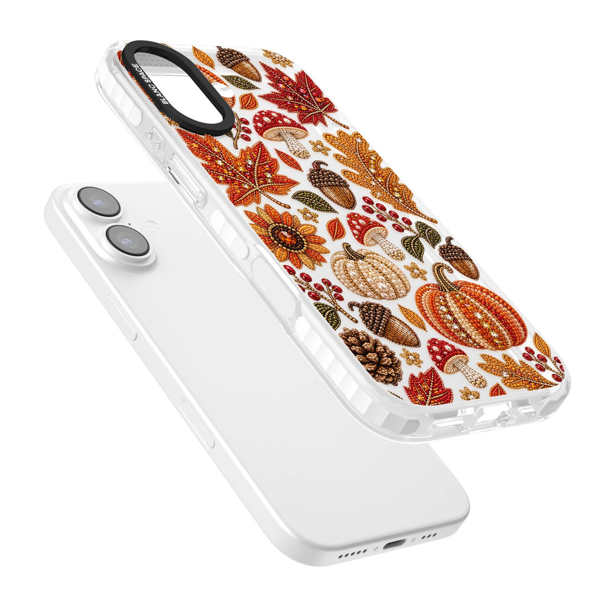 Beaded Autumn iPhone case | Black Impact case for iPhone 17