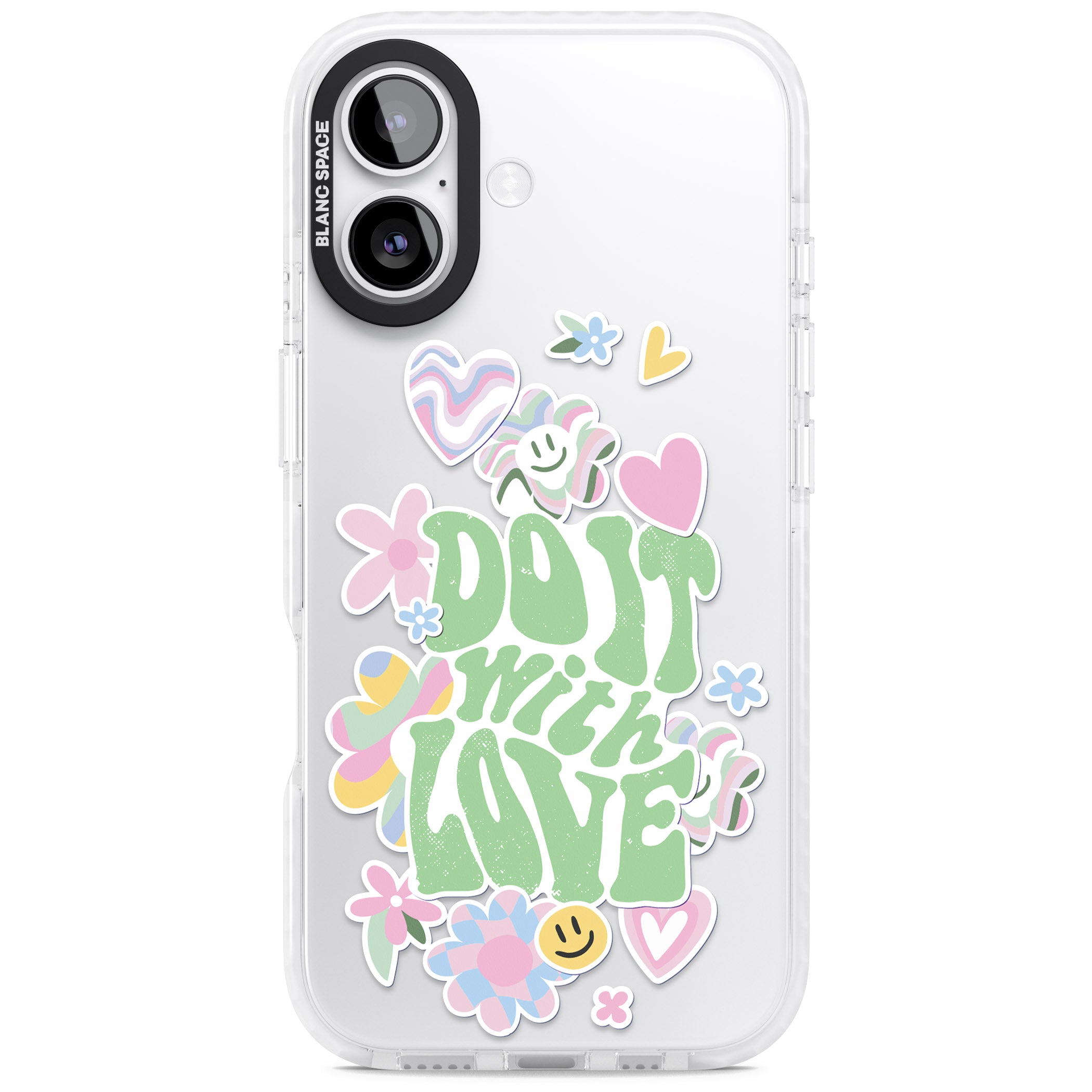 Do It With Love iPhone 17 Impact Clear Phone Case