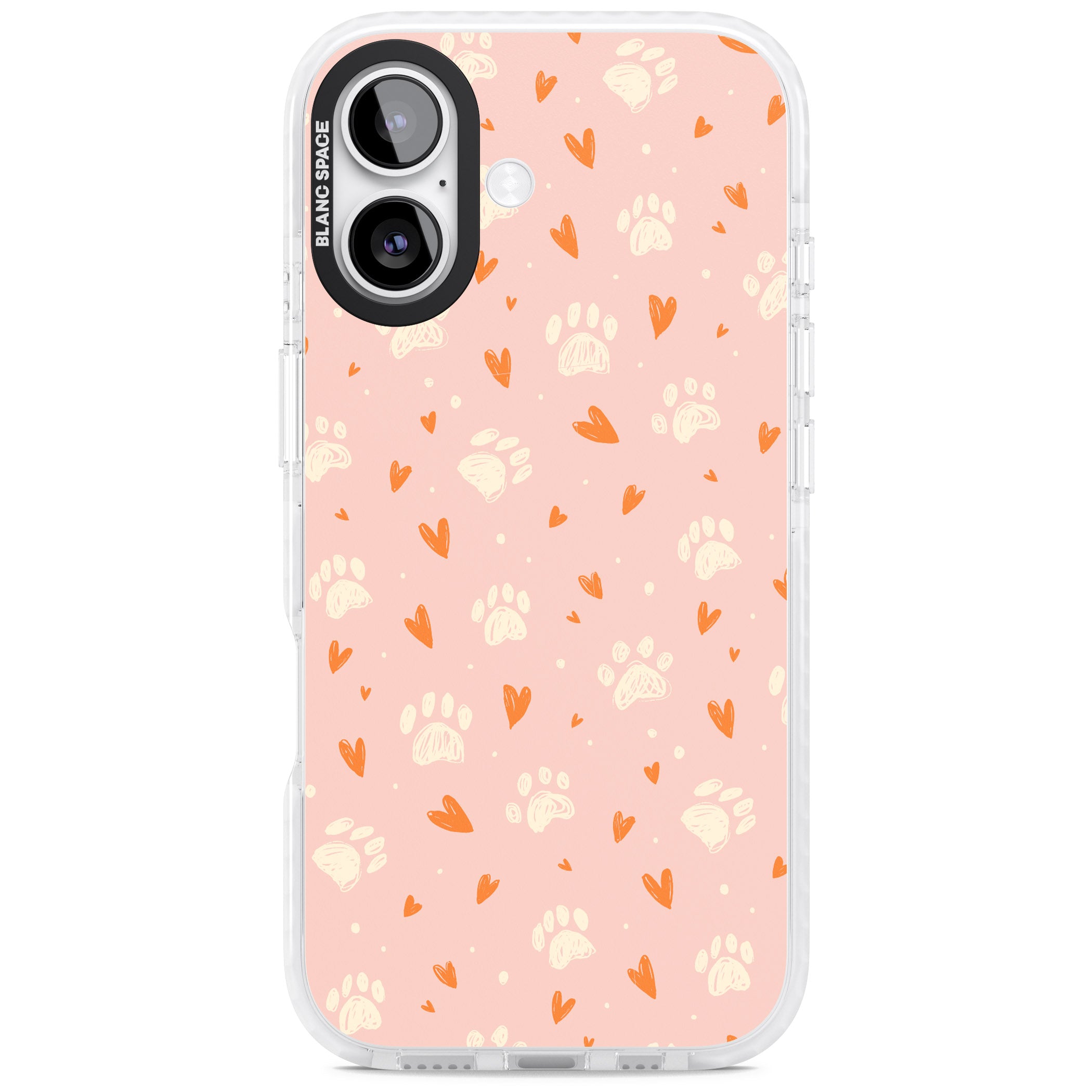 Paws & Hearts iPhone 17 Impact Clear Phone Case