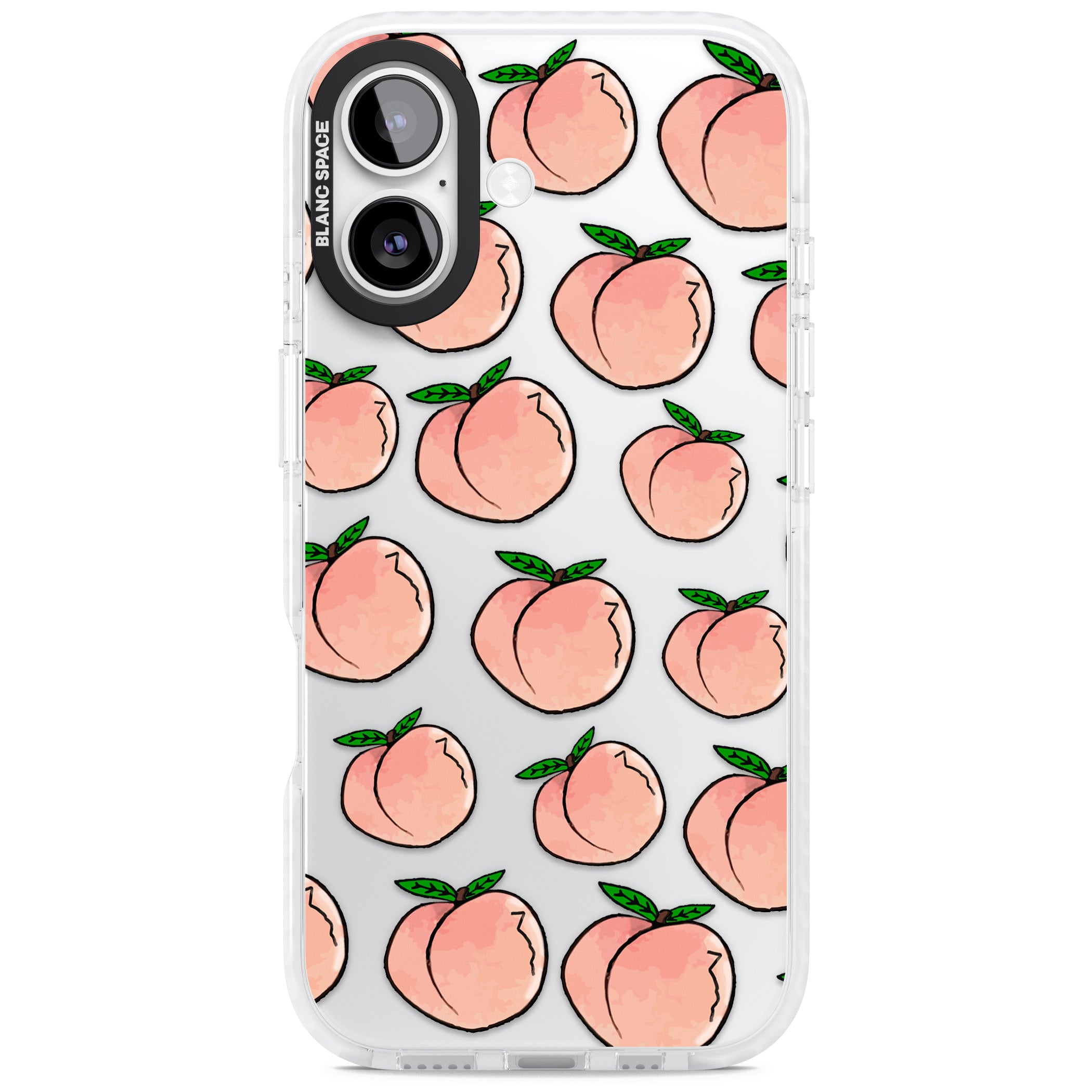 Peachy Picnic iPhone 17 Impact Clear Phone Case