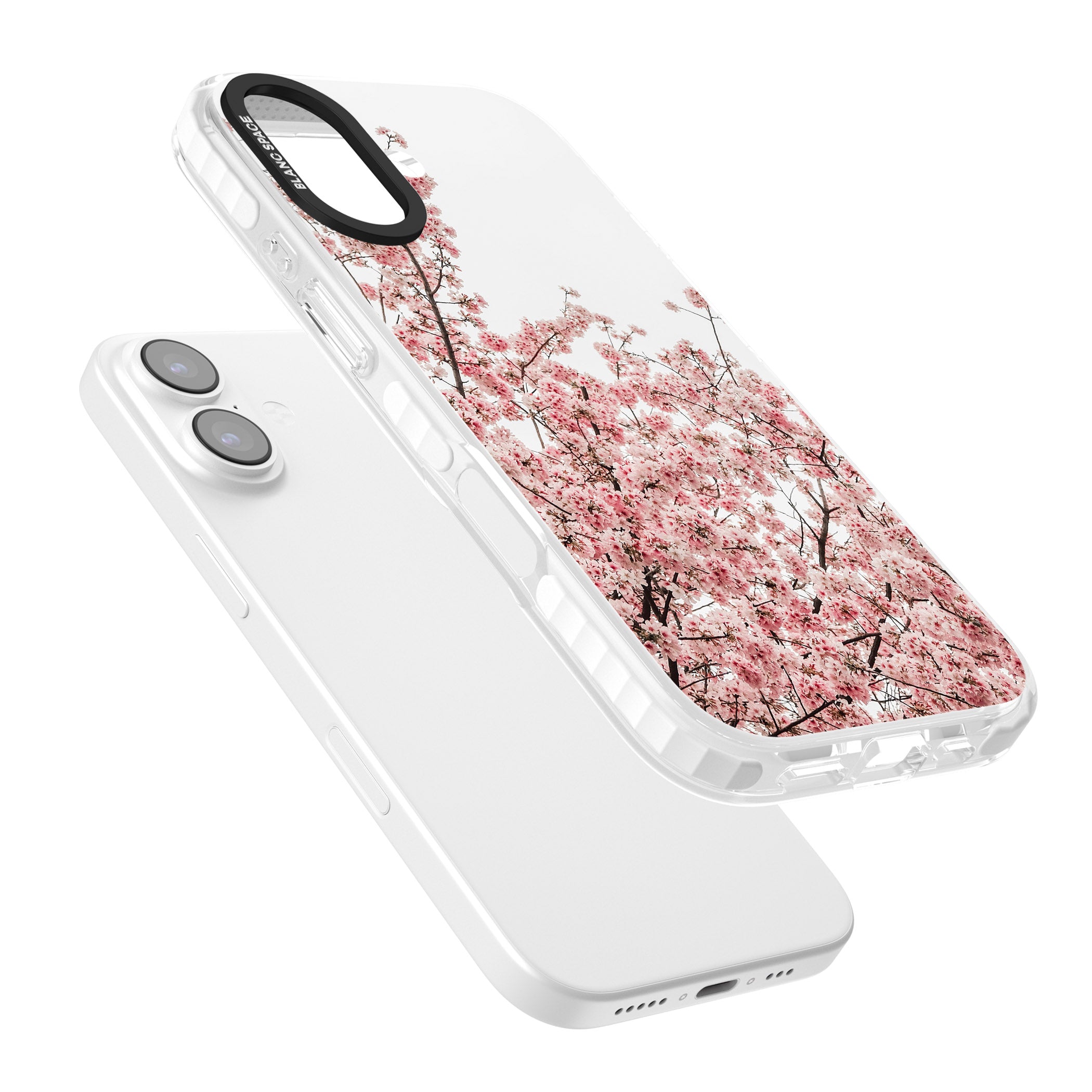 Cherry Blossom Bloom iPhone 17 Impact Clear Phone Case Colours