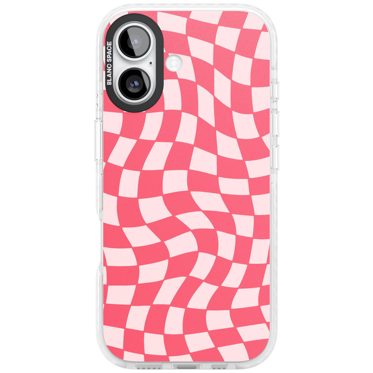 Bubblegum Wave iPhone 16 / iPhone 16 Plus / iPhone 17 Impact Clear Phone Case front