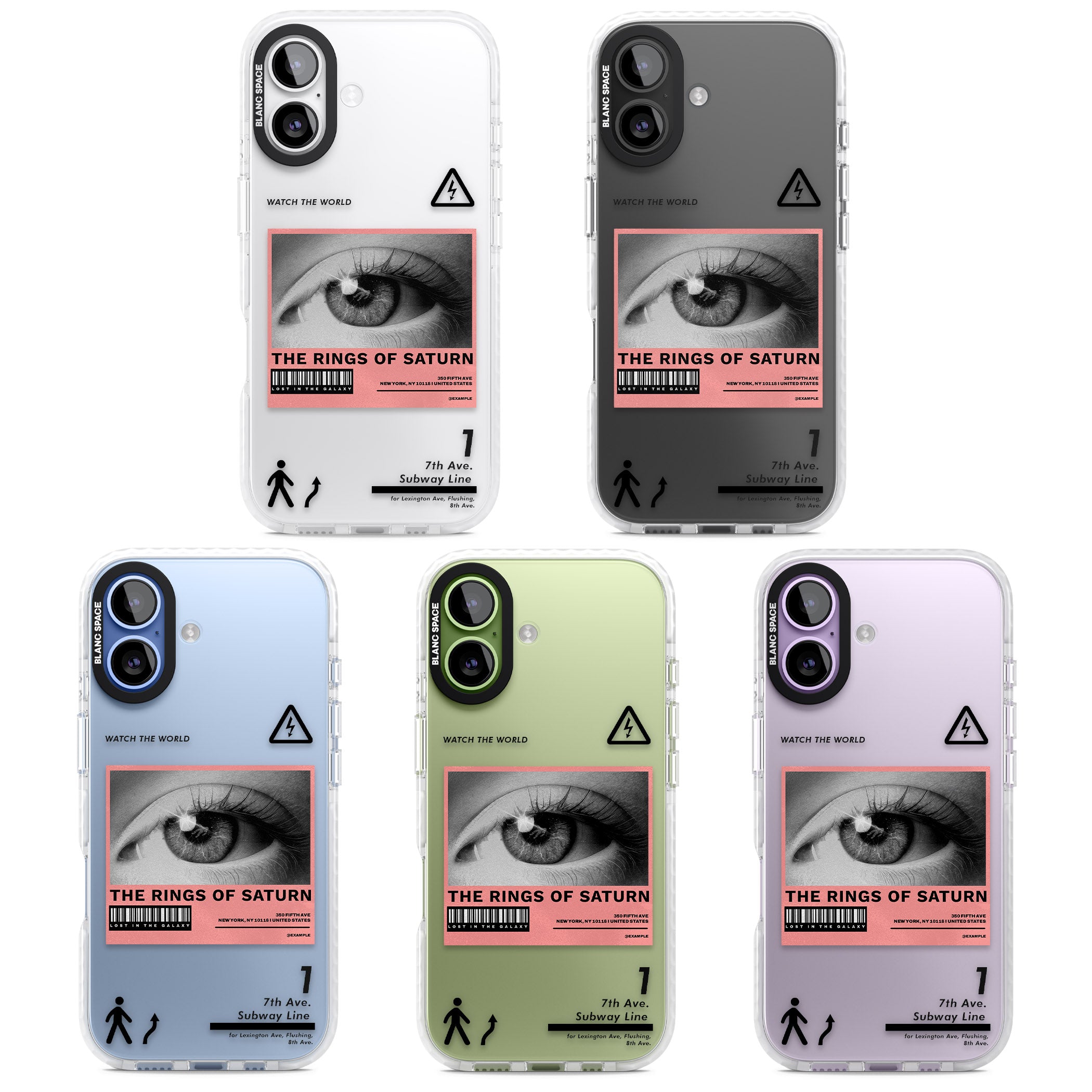 Watch The World iPhone 17 Impact Clear Phone Case APT Impact Protection