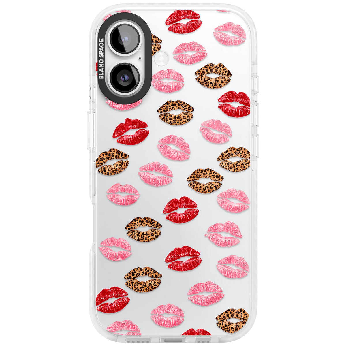 Wild Kisses iPhone 16 / iPhone 16 Plus / iPhone 17 Impact Clear Phone Case front