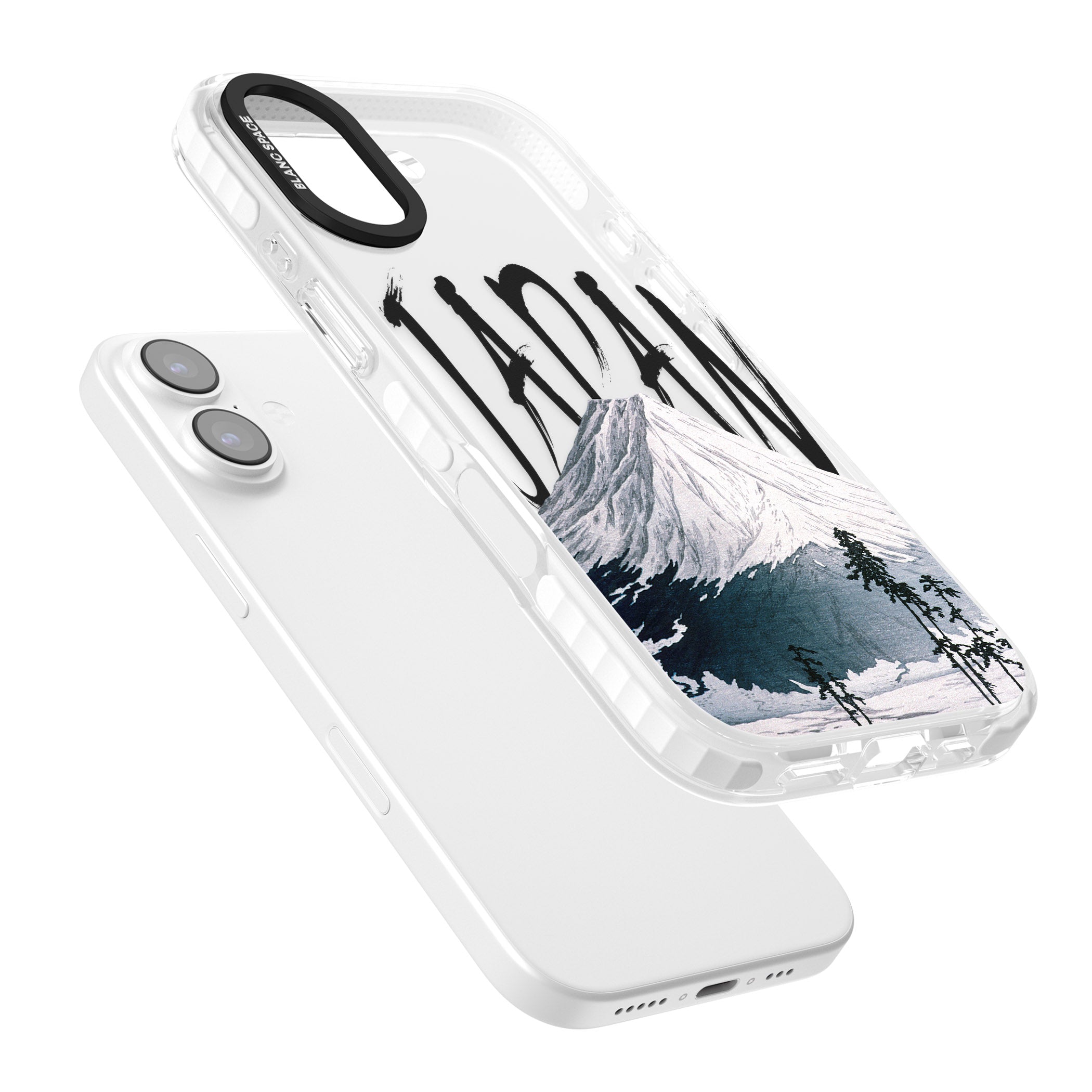 Mount Fuji Cutout iPhone 17 Impact Clear Phone Case Colours