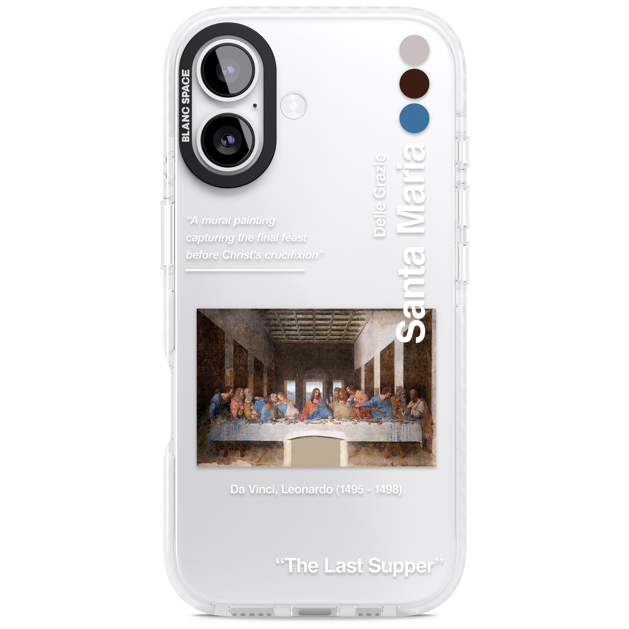 The Last Supper iPhone 17 Impact Clear Phone Case