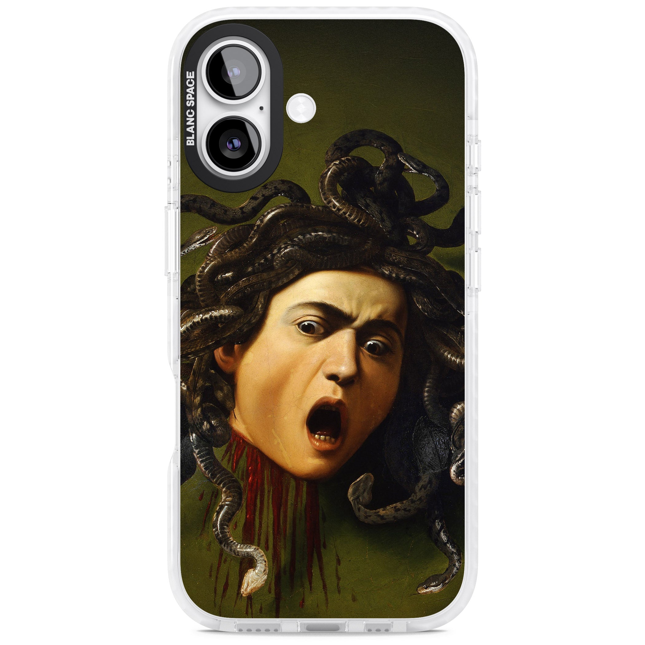Head of Medusa iPhone 17 Impact Clear Phone Case