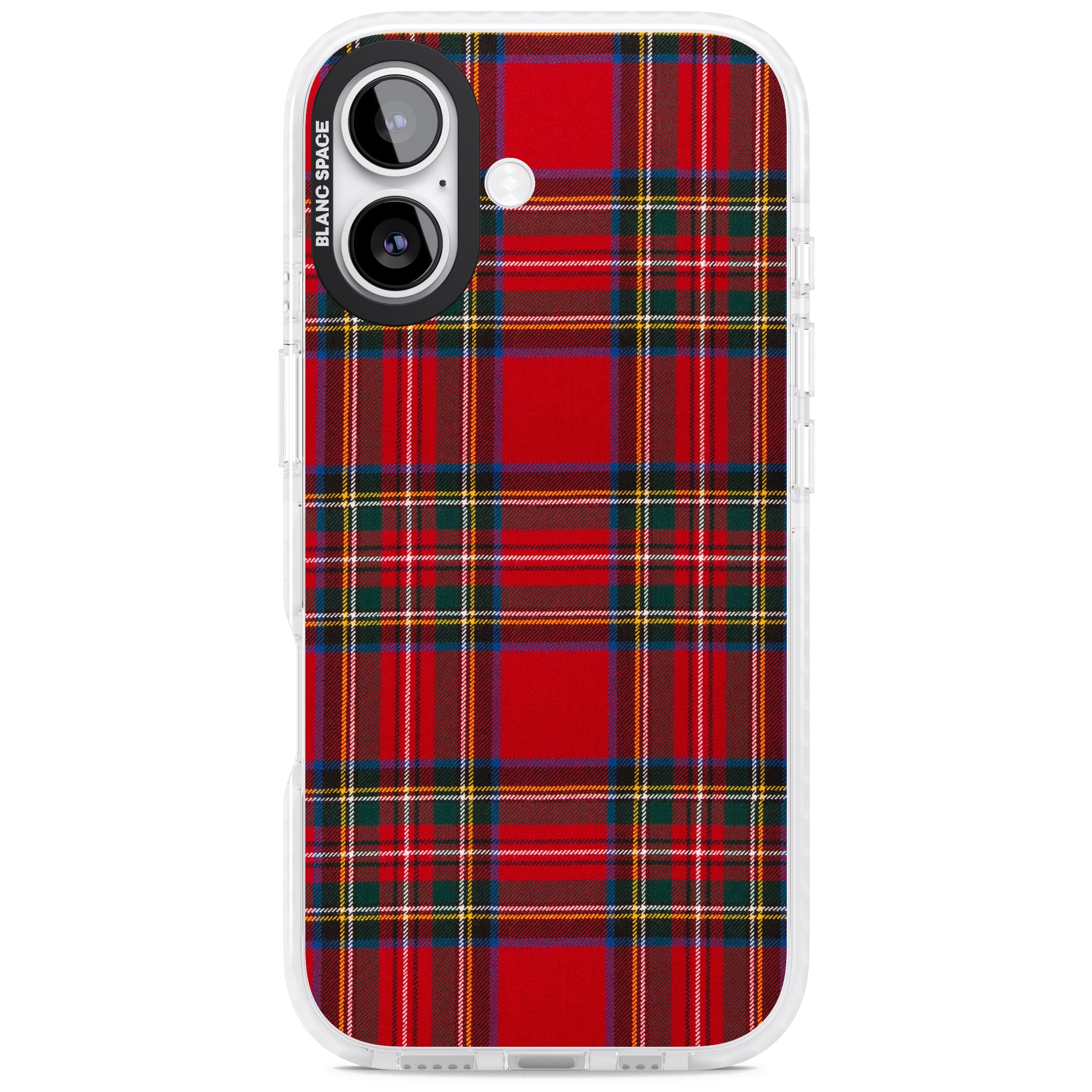 Royal Stewart Tartan iPhone 17 Impact Clear Phone Case