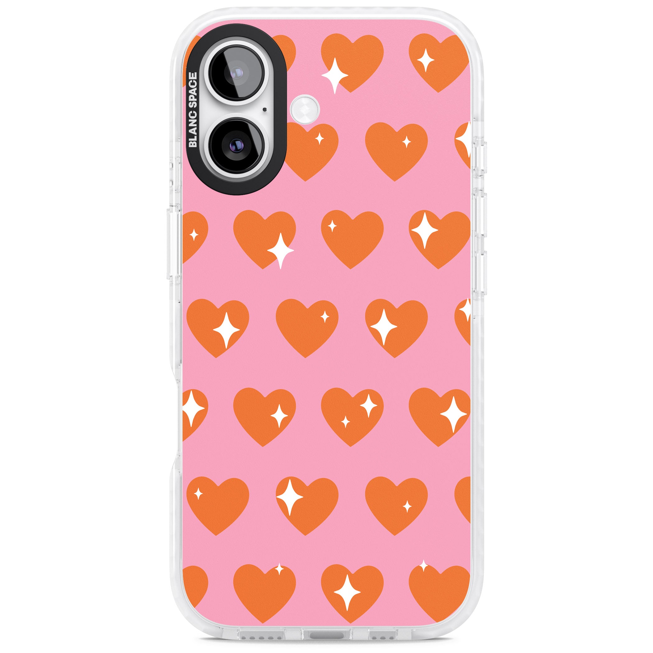 Sweet Hearts (Sunset) iPhone 17 Impact Clear Phone Case