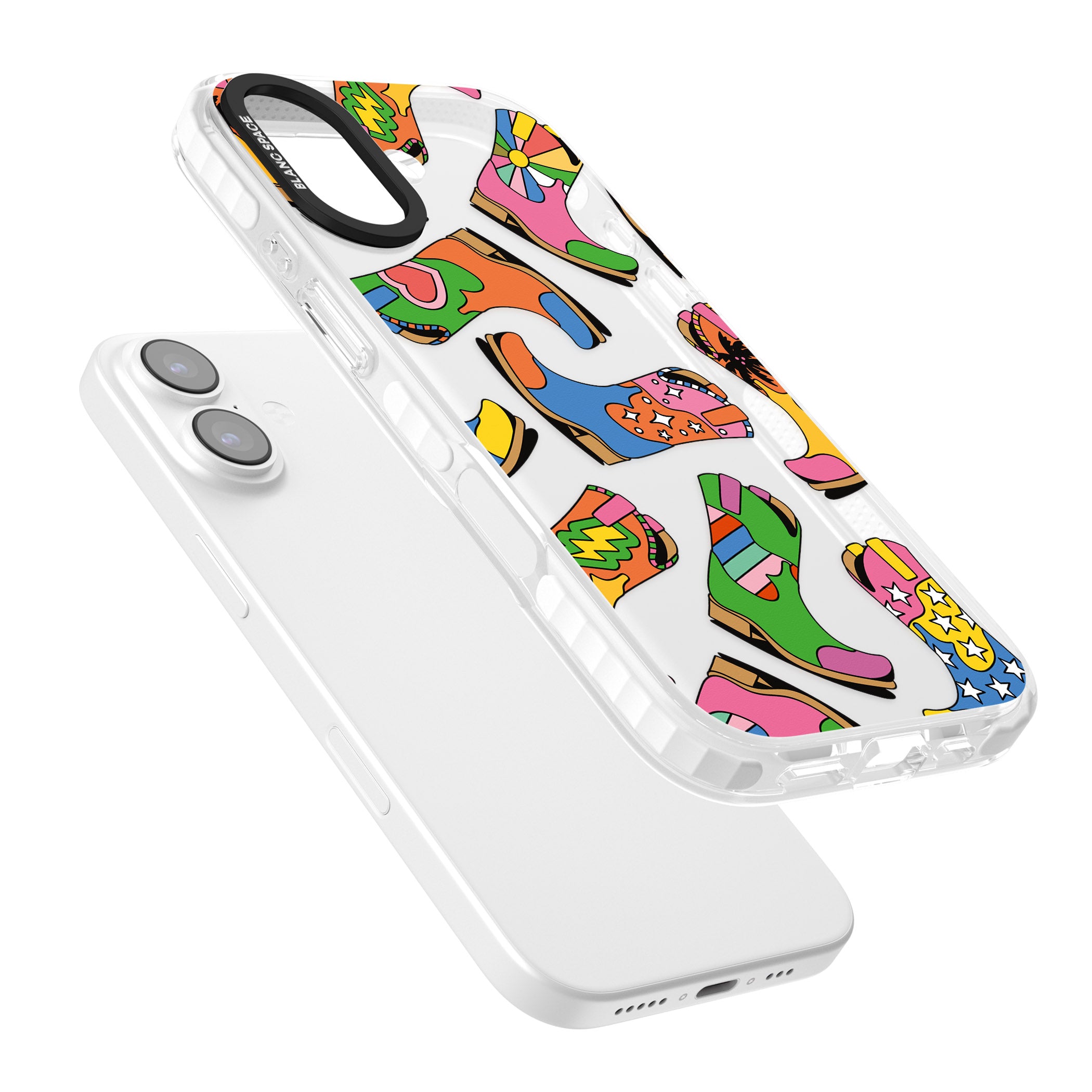 Starburst Boots iPhone 17 Impact Clear Phone Case Colours