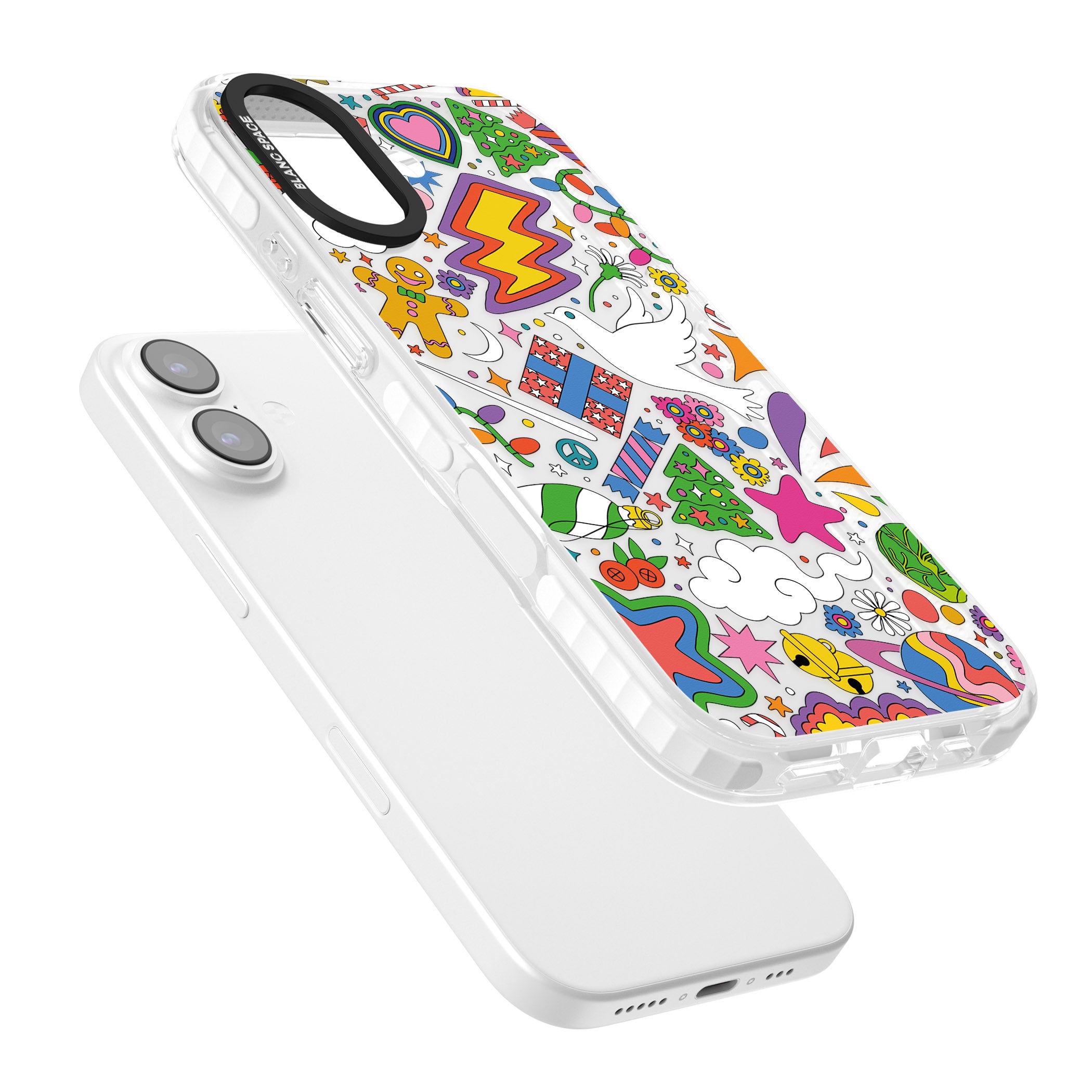 Whimsical Wonderland iPhone 17 Impact Clear Phone Case Colours