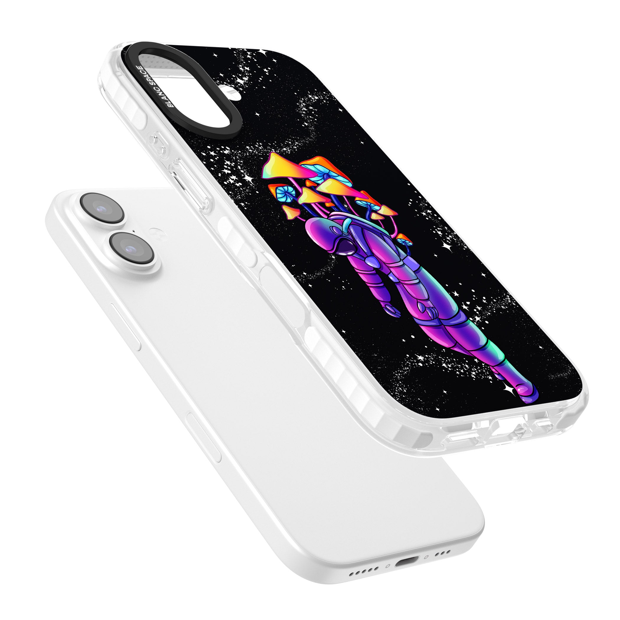 Space Mutation iPhone 17 Impact Clear Phone Case Colours
