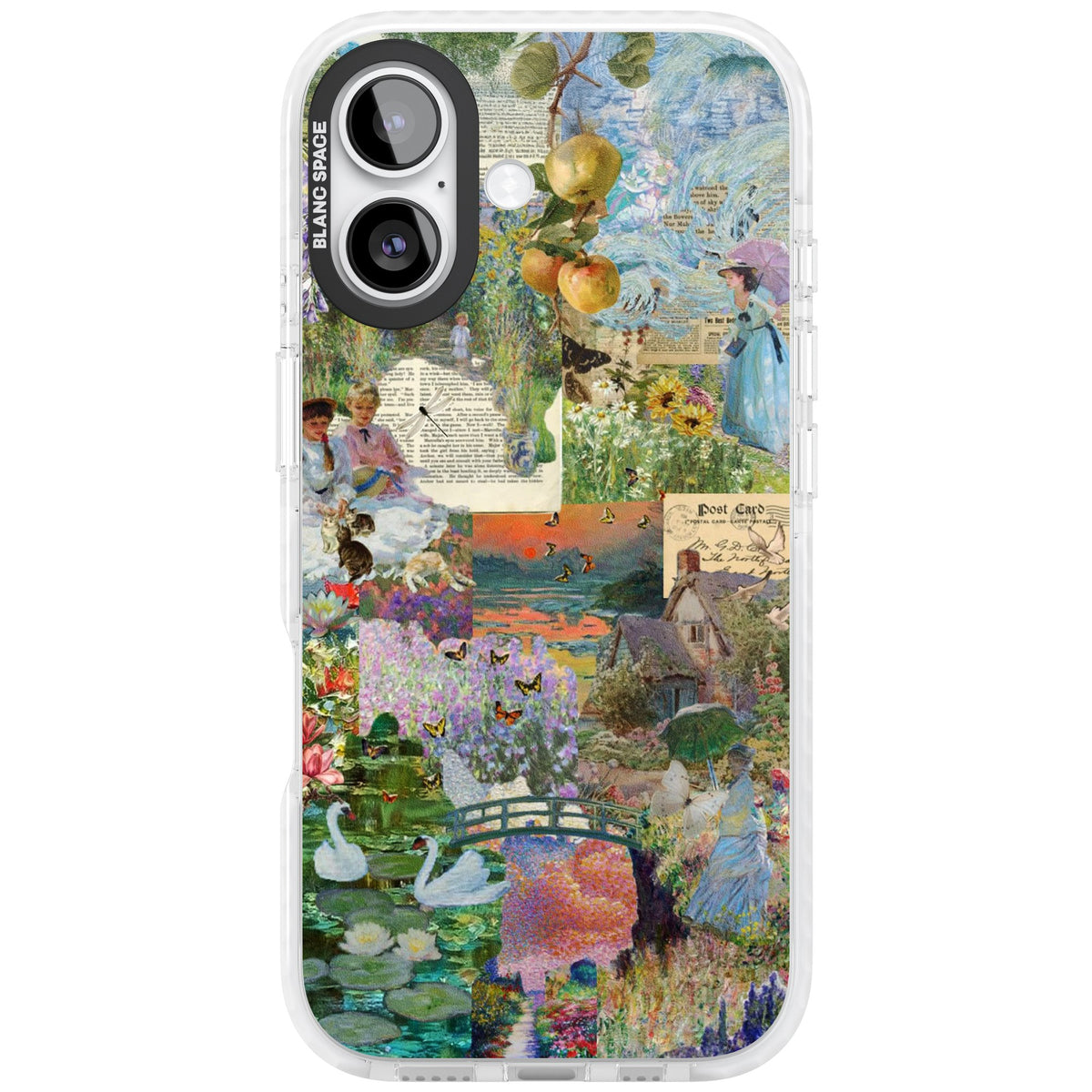 Artful Spring iPhone 16 / iPhone 16 Plus / iPhone 17 Impact Clear Phone Case front