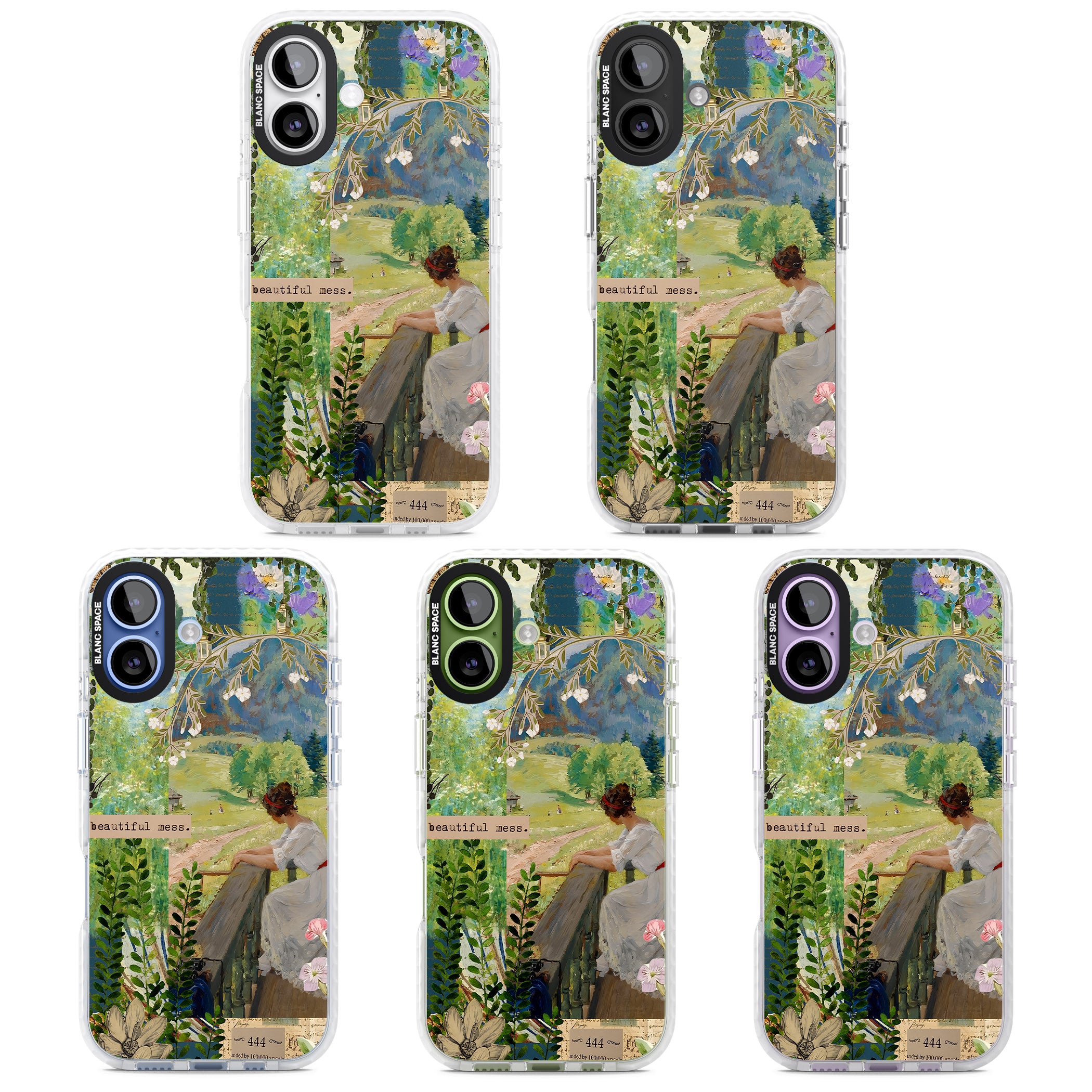 Beautiful Mess iPhone 17 Impact Clear Phone Case APT Impact Protection