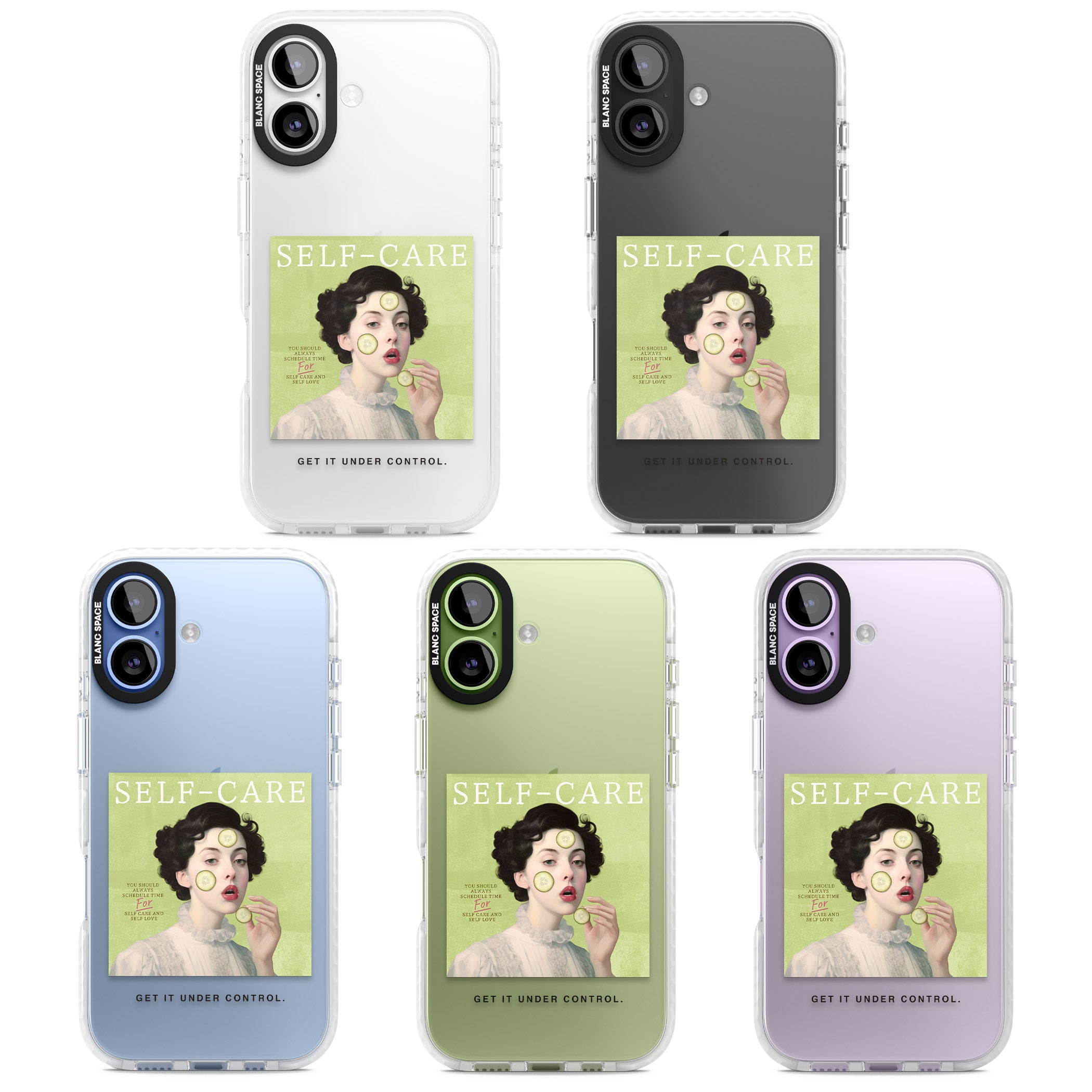 Self Care iPhone 17 Impact Clear Phone Case APT Impact Protection