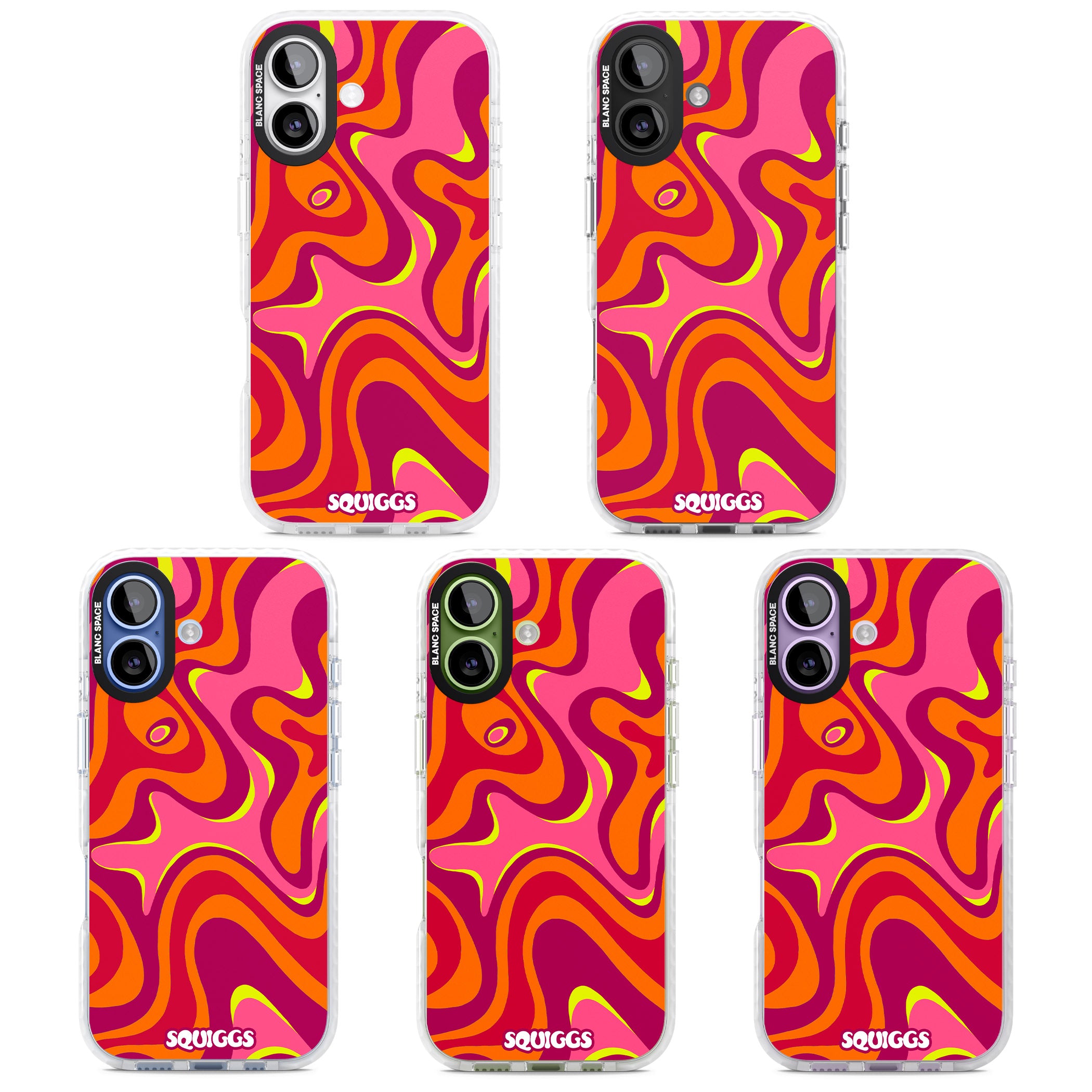 Hot Lava iPhone 17 Impact Clear Phone Case APT Impact Protection