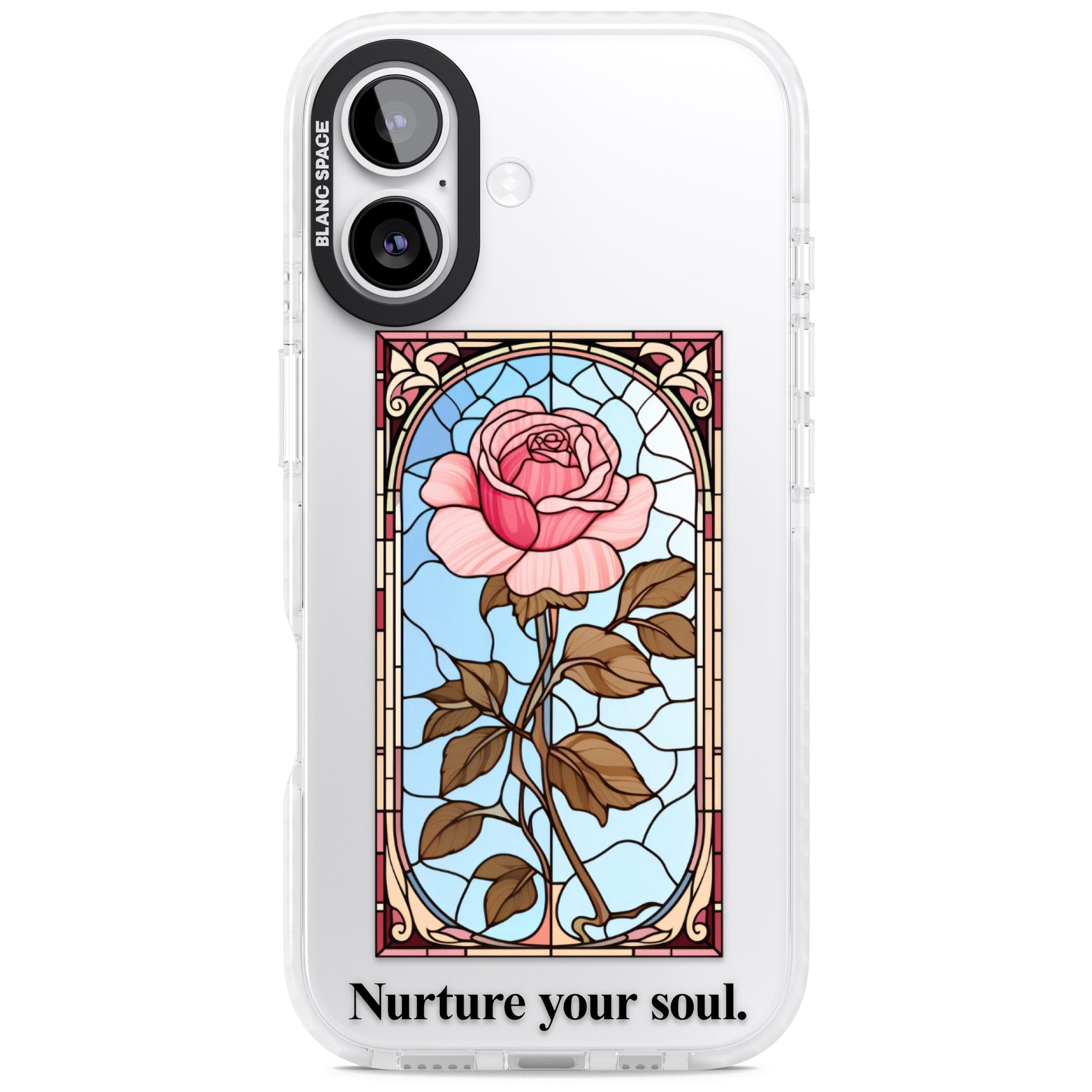 Nurture Your Soul iPhone 17 Impact Clear Phone Case