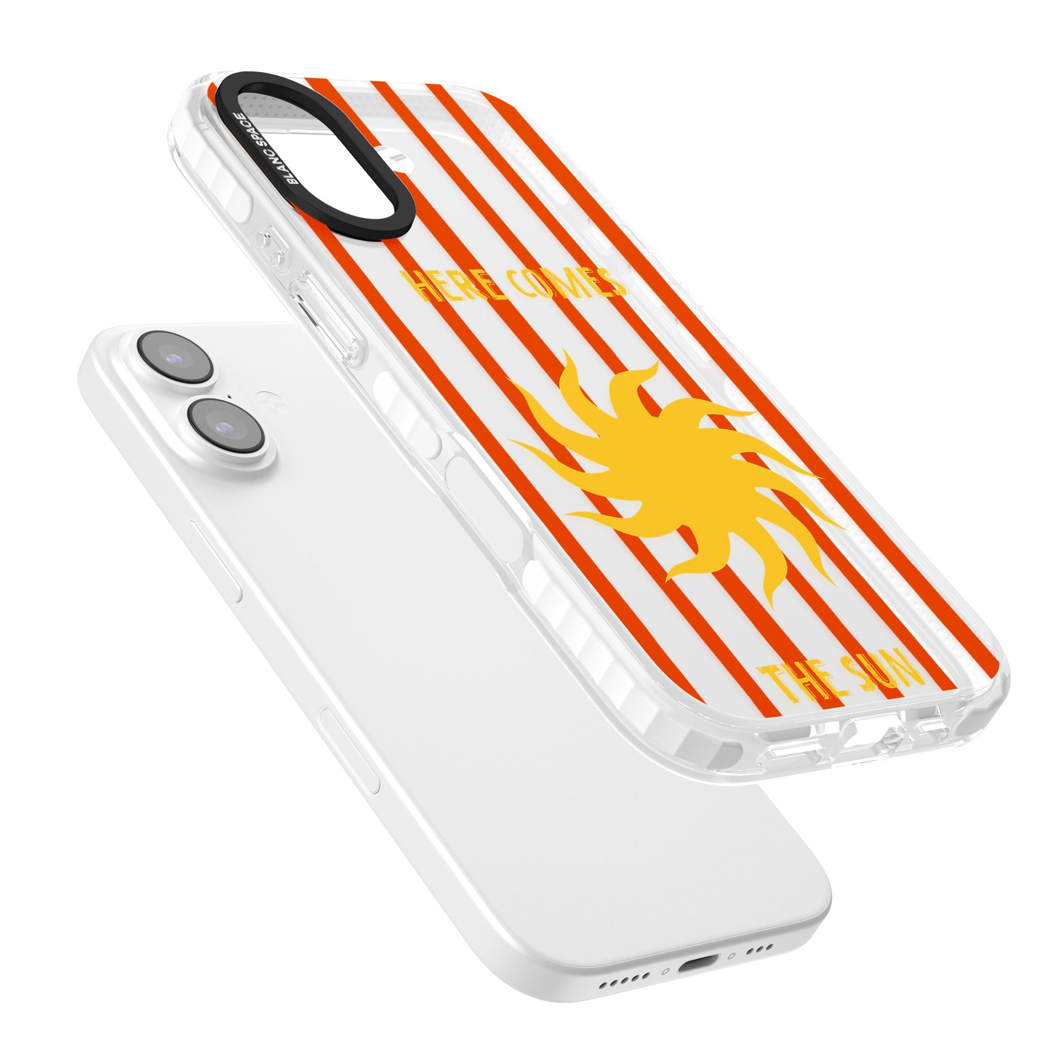 Here Comes The Sun iPhone 17 Impact Clear Phone Case Colours
