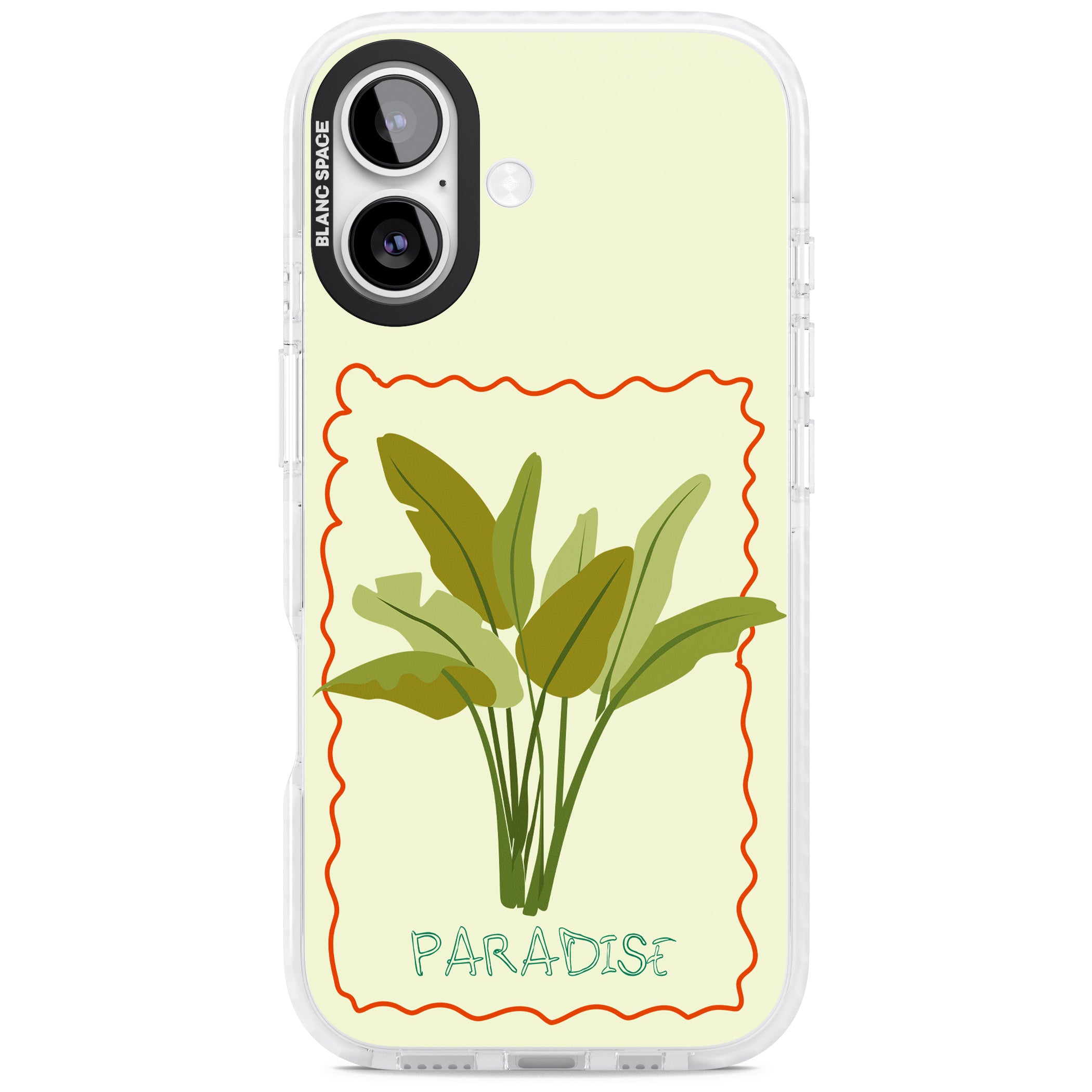 Paradies Plant iPhone 17 Impact Clear Phone Case