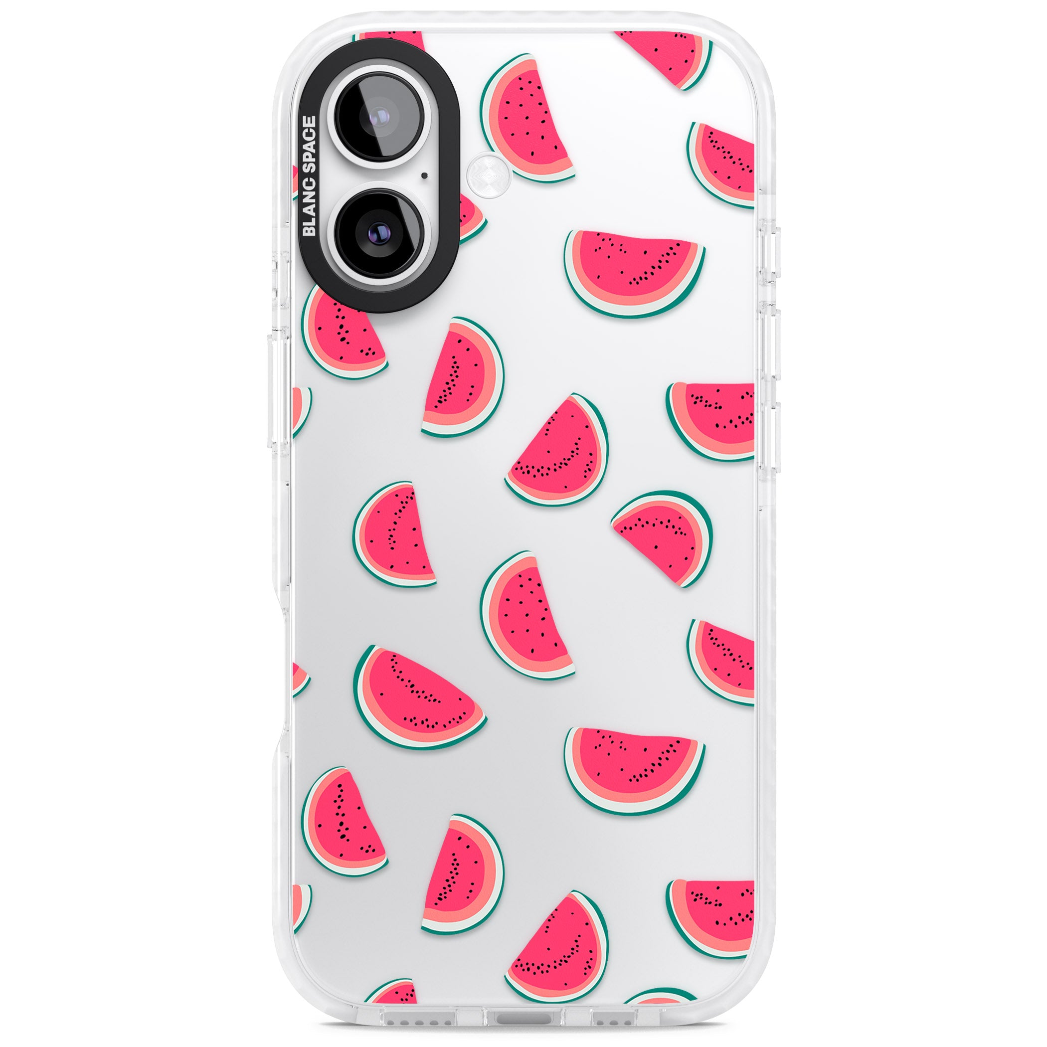 Watermelon Slices iPhone 17 Impact Clear Phone Case