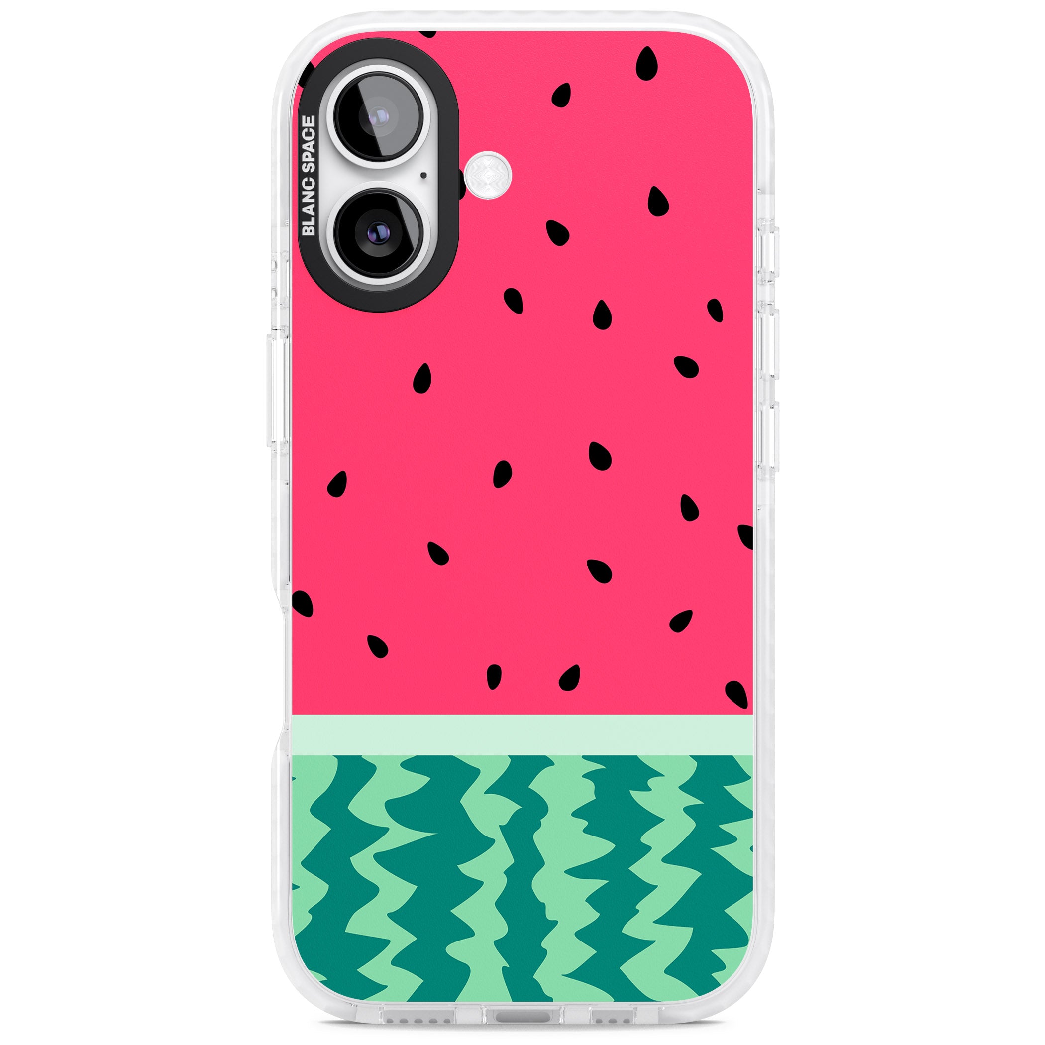 Full Watermelon iPhone 17 Impact Clear Phone Case