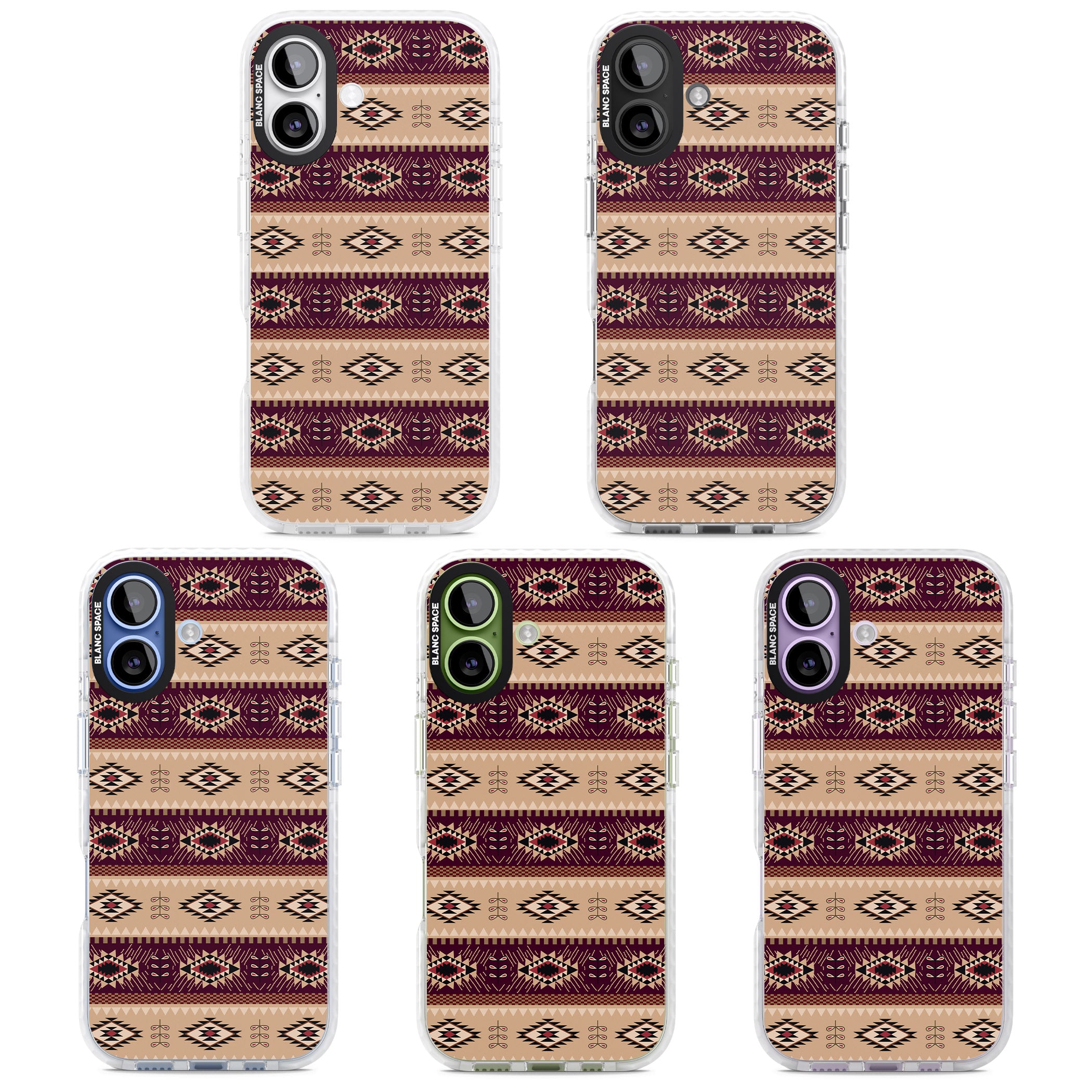 Western Poncho iPhone 17 Impact Clear Phone Case APT Impact Protection