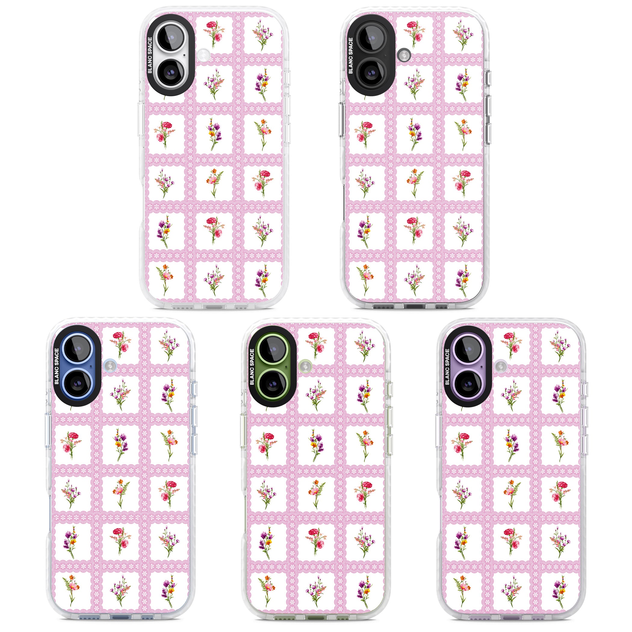 Wildflower Windows iPhone 17 Impact Clear Phone Case APT Impact Protection